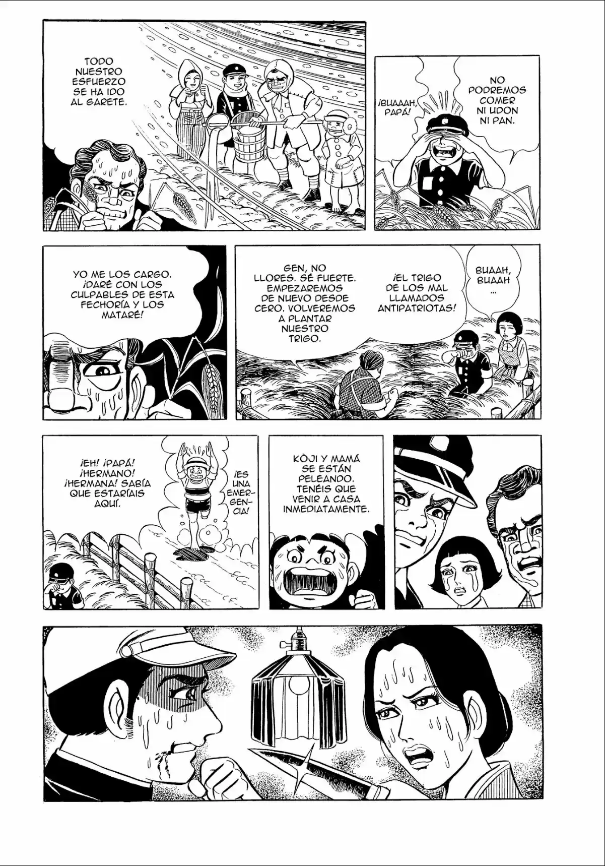 Pies Descalzos - Barefoot Gen - Hadashi No Gen - Capítulo 1 - Página 92 - LectorTMOo