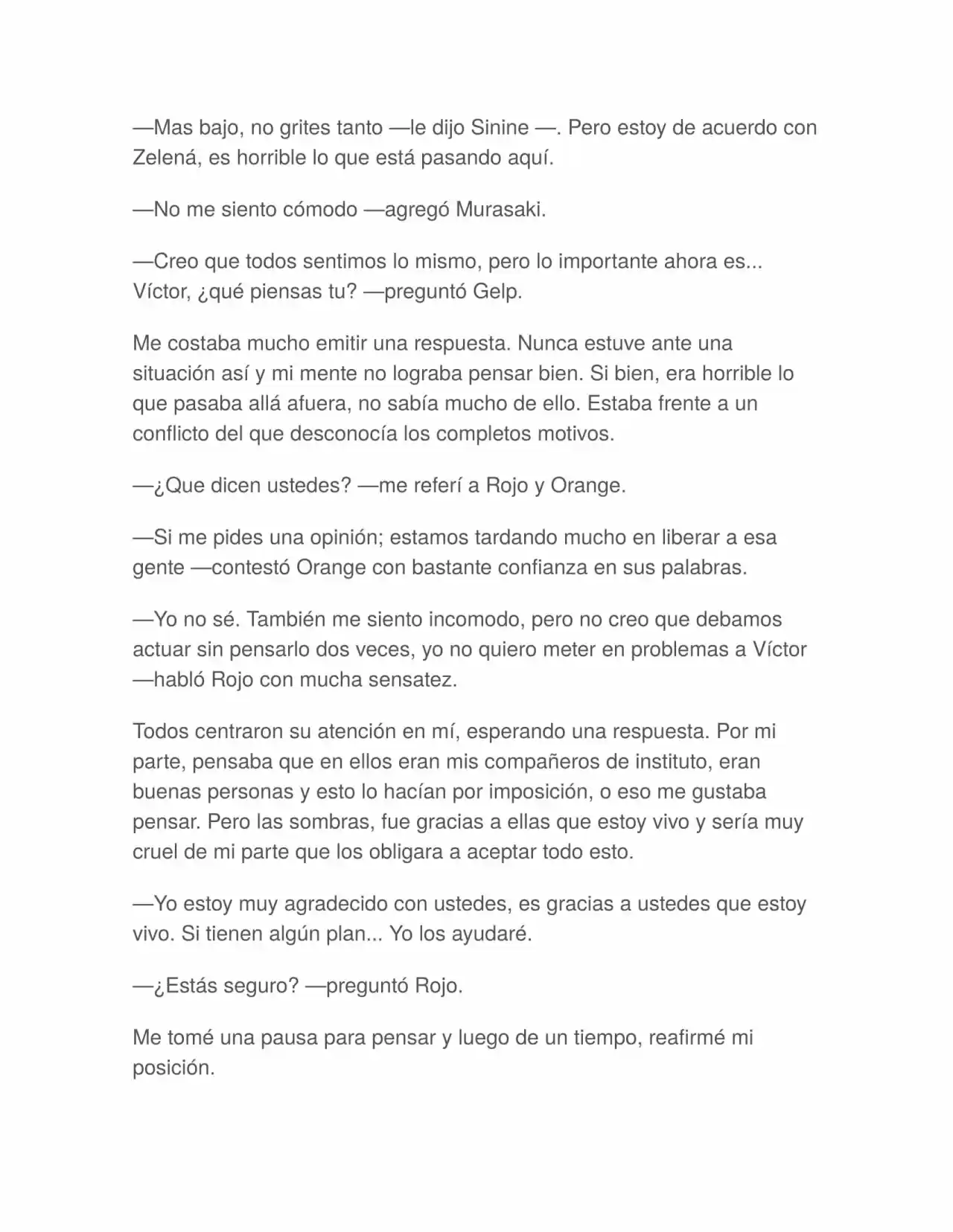 Pioneer Of The Colours (Novela) - Capítulo 7 - Página 13 - LectorTMOo