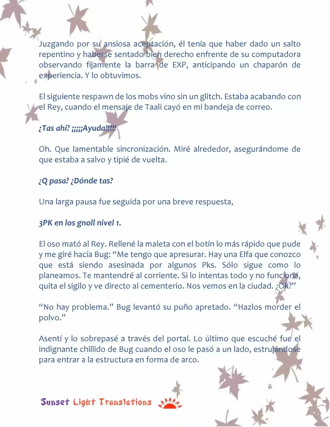 Play To Live (Novela) - Capítulo 10.2 - Página 4 - LectorTMOo