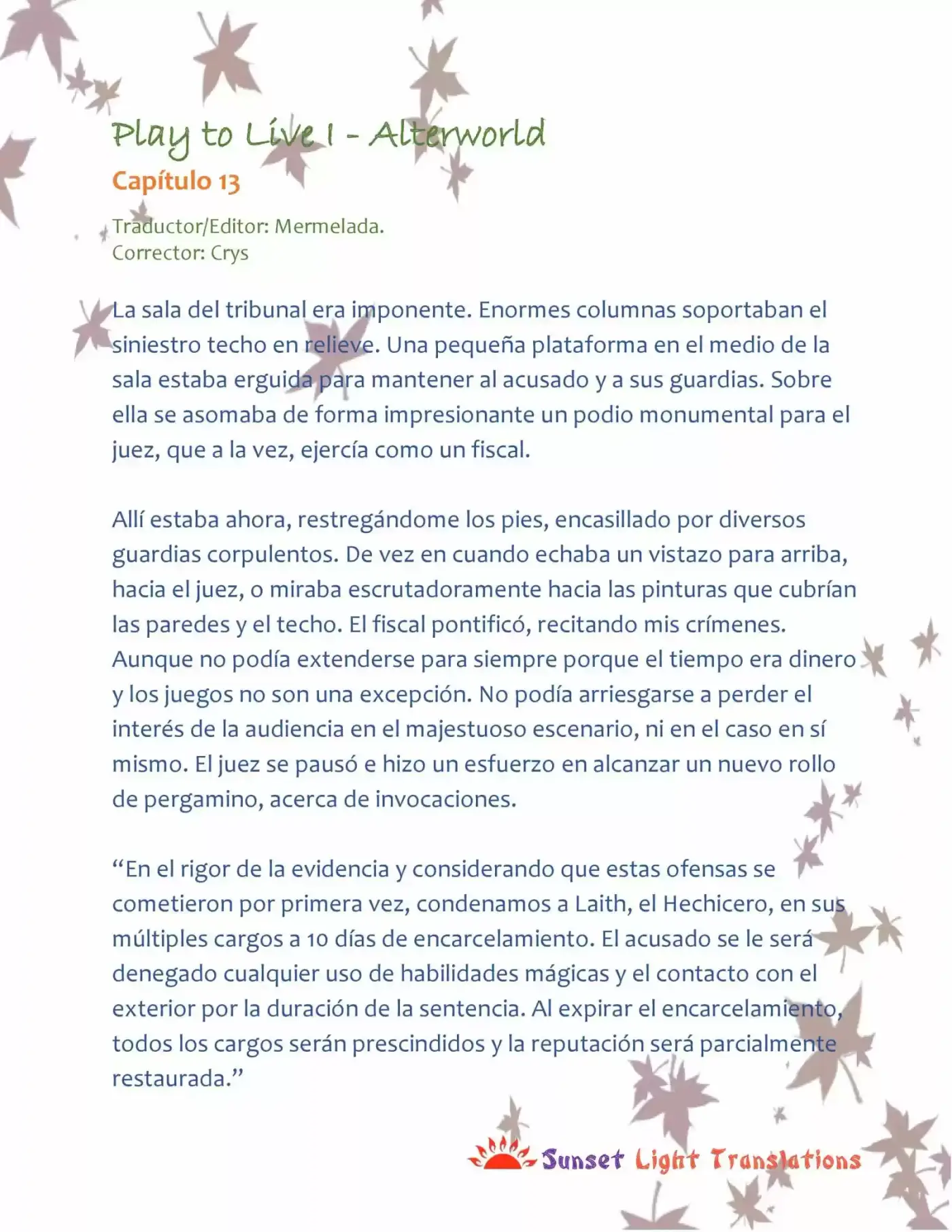Play To Live (Novela) - Capítulo 13 - Página 2 - LectorTMOo