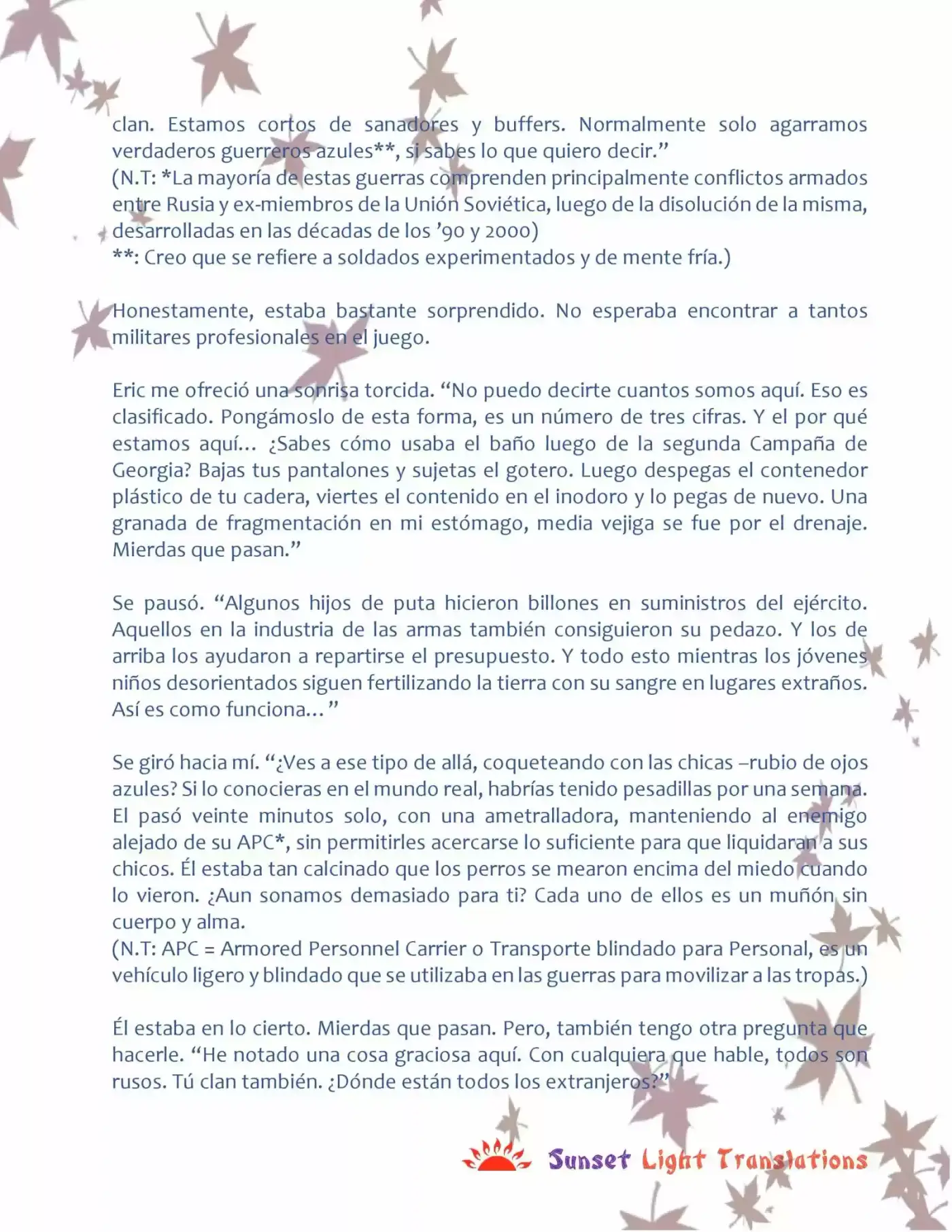Play To Live (Novela) - Capítulo 6.3 - Página 5 - LectorTMOo