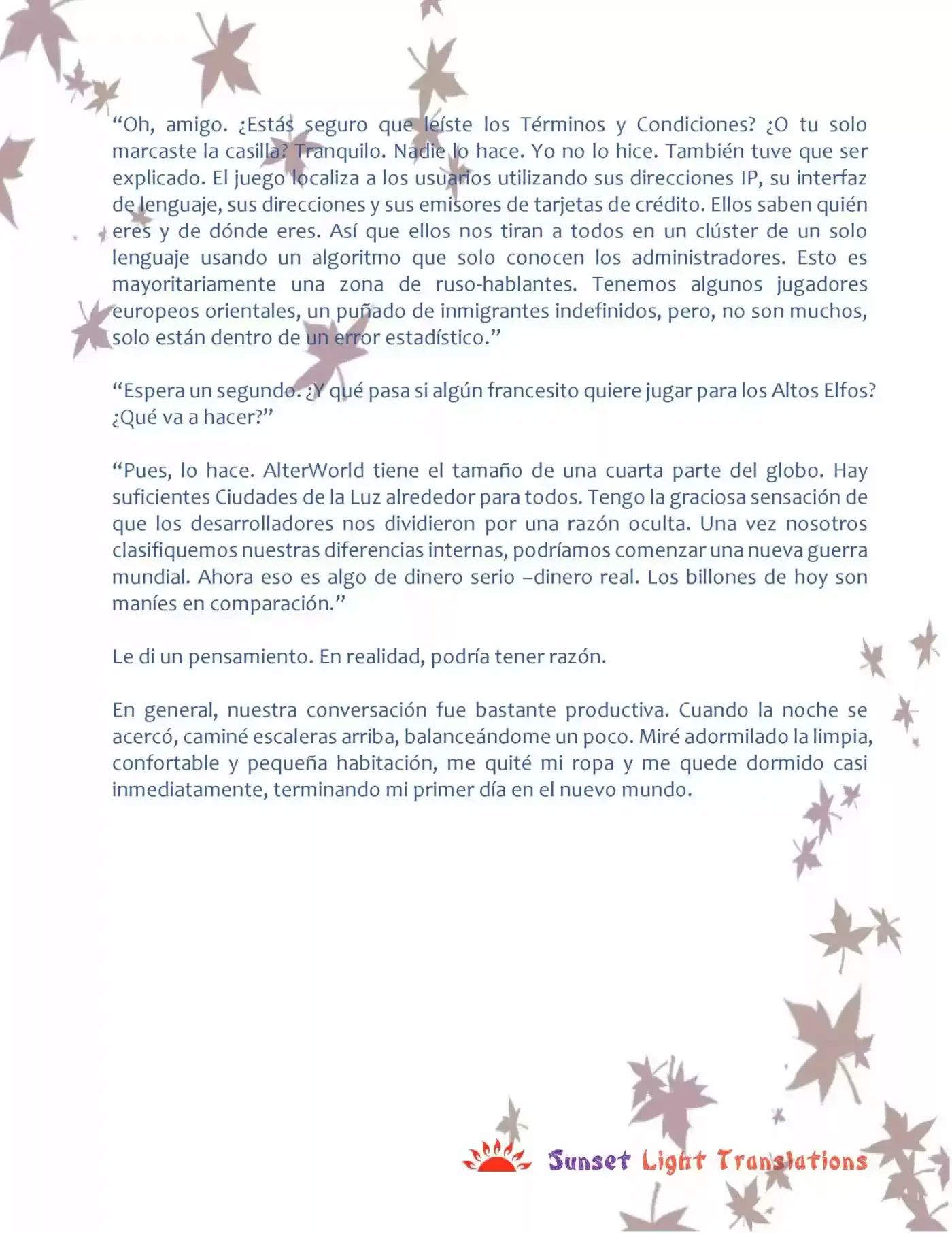 Play To Live (Novela) - Capítulo 6.3 - Página 6 - LectorTMOo