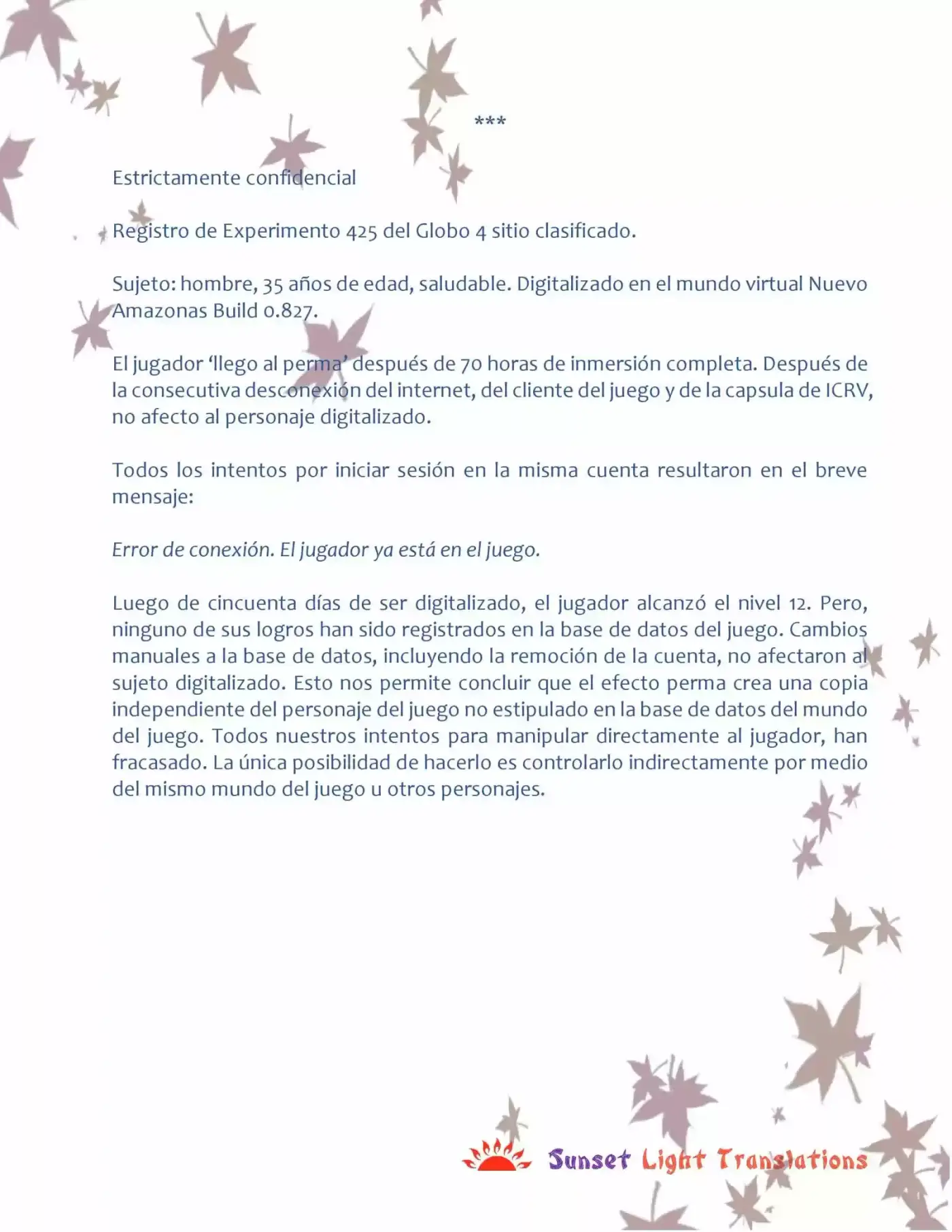 Play To Live (Novela) - Capítulo 6.3 - Página 7 - LectorTMOo