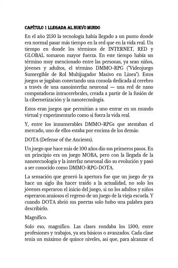 Players: In The New World (Novela) - Capítulo 1 - Página 1 - LectorTMOo