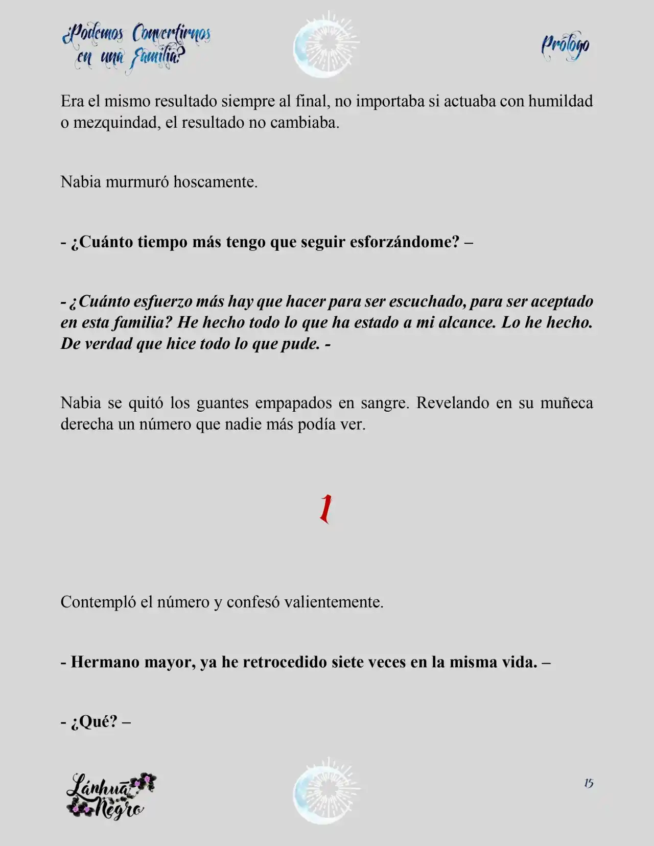 ¿Podemos Convertirnos En Una Familia? (Novela) - Capítulo - Página 14 - LectorTMOo
