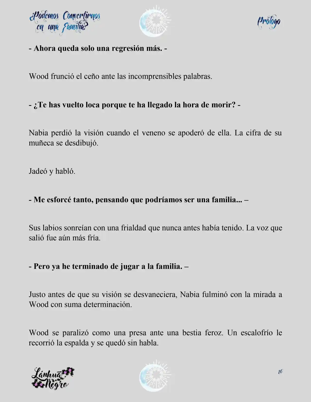 ¿Podemos Convertirnos En Una Familia? (Novela) - Capítulo - Página 15 - LectorTMOo