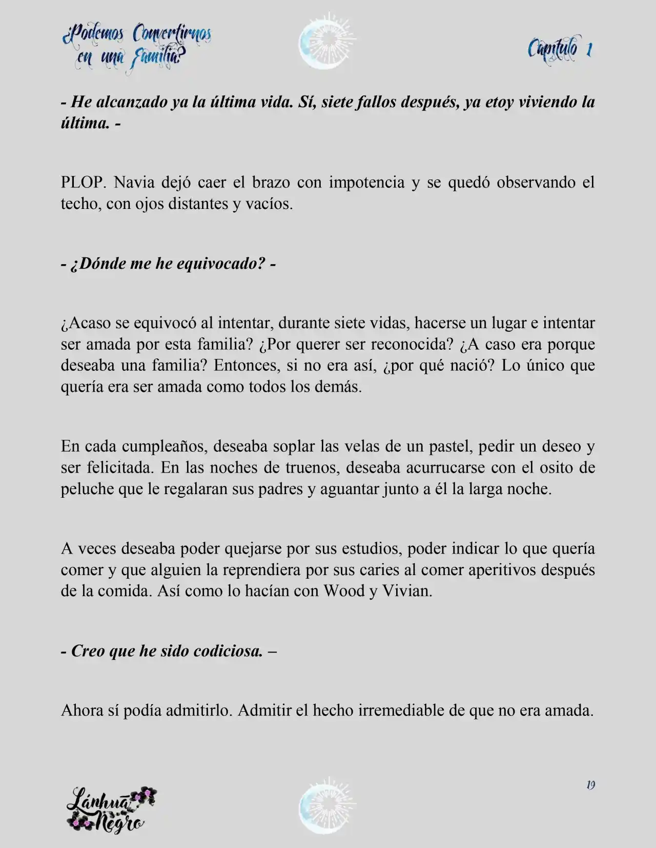 ¿Podemos Convertirnos En Una Familia? (Novela) - Capítulo 1 - Página 4 - LectorTMOo