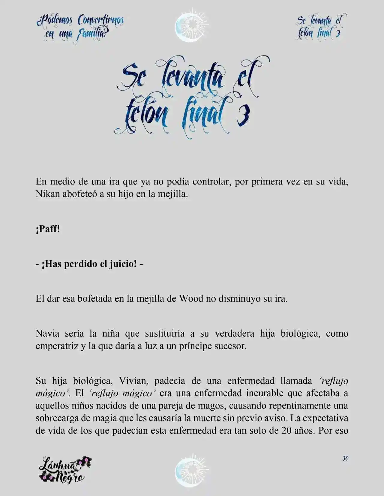 ¿Podemos Convertirnos En Una Familia? (Novela) - Capítulo 3 - Página 3 - LectorTMOo