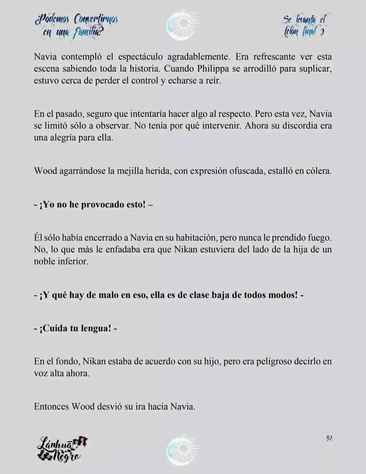 ¿Podemos Convertirnos En Una Familia? (Novela) - Capítulo 3 - Página 7 - LectorTMOo