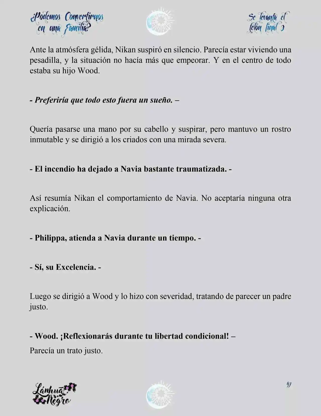 ¿Podemos Convertirnos En Una Familia? (Novela) - Capítulo 3 - Página 12 - LectorTMOo