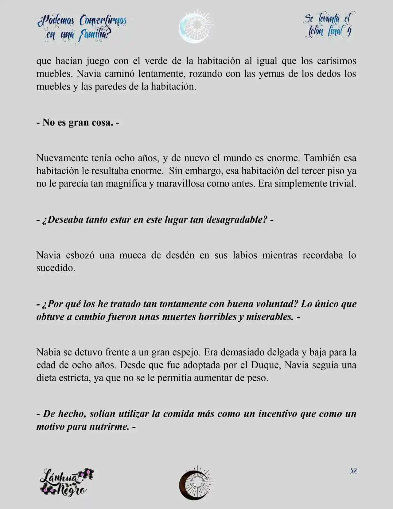 ¿Podemos Convertirnos En Una Familia? (Novela) - Capítulo 4 - Página 4 - LectorTMOo