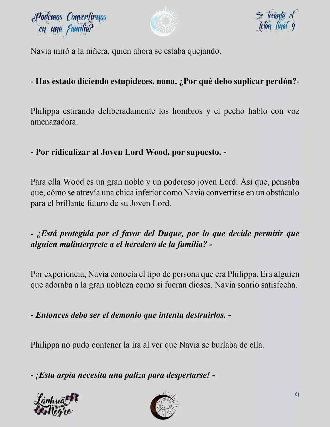 ¿Podemos Convertirnos En Una Familia? (Novela) - Capítulo 4 - Página 13 - LectorTMOo