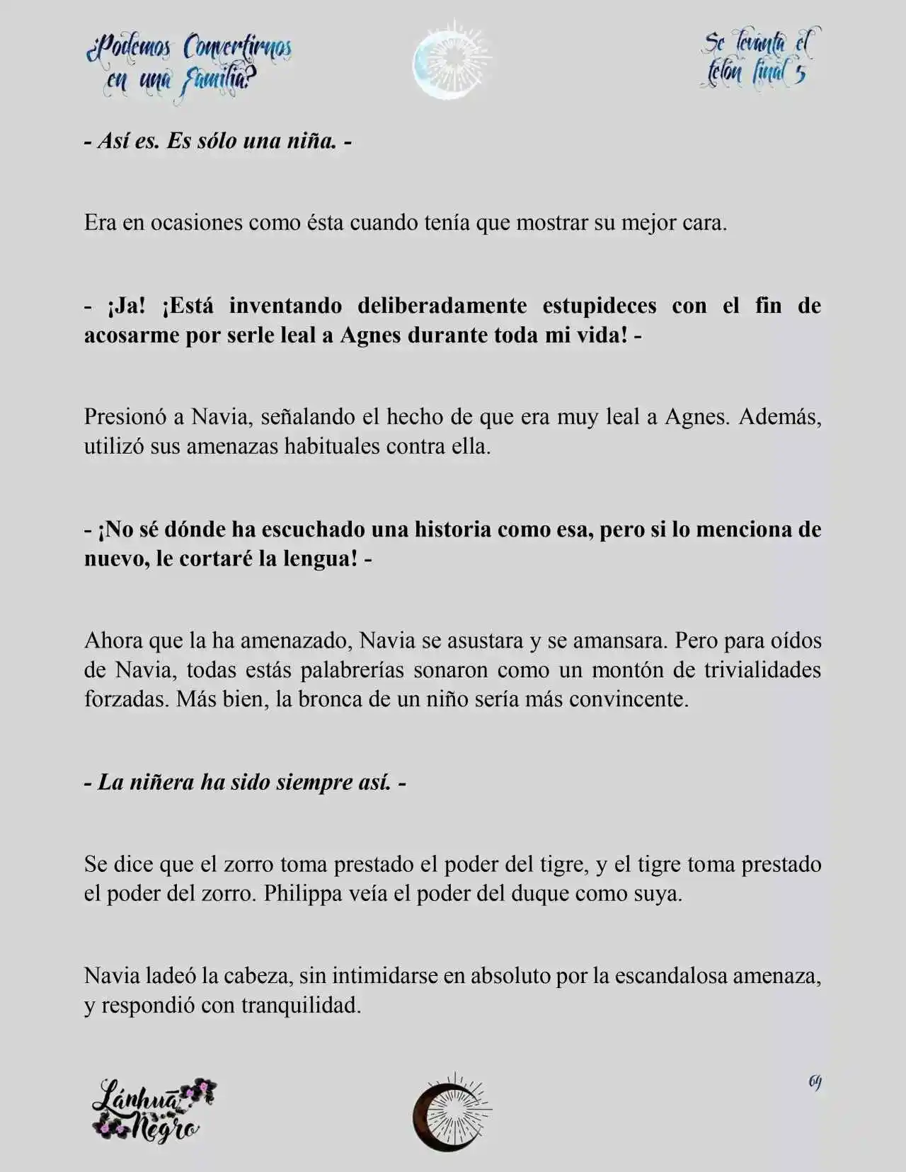 ¿Podemos Convertirnos En Una Familia? (Novela) - Capítulo 5 - Página 4 - LectorTMOo