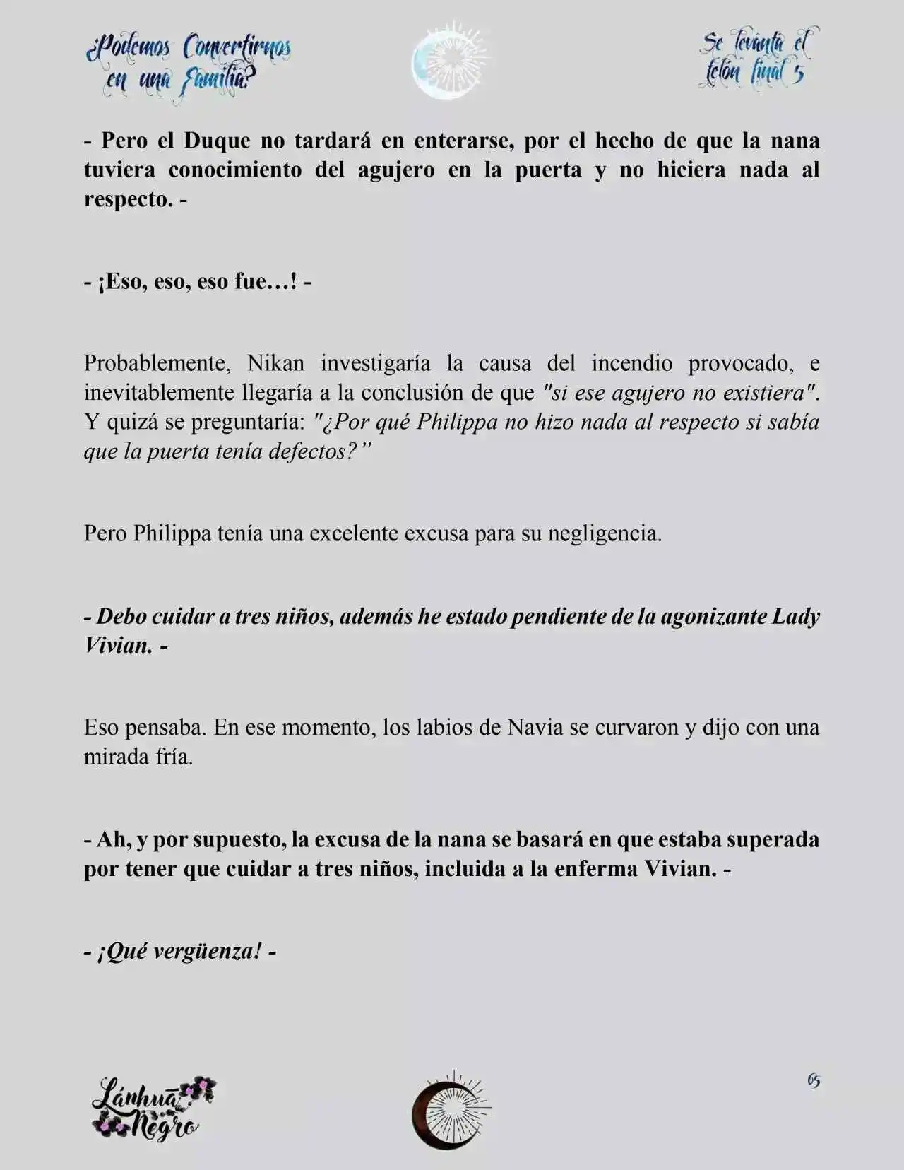 ¿Podemos Convertirnos En Una Familia? (Novela) - Capítulo 5 - Página 5 - LectorTMOo
