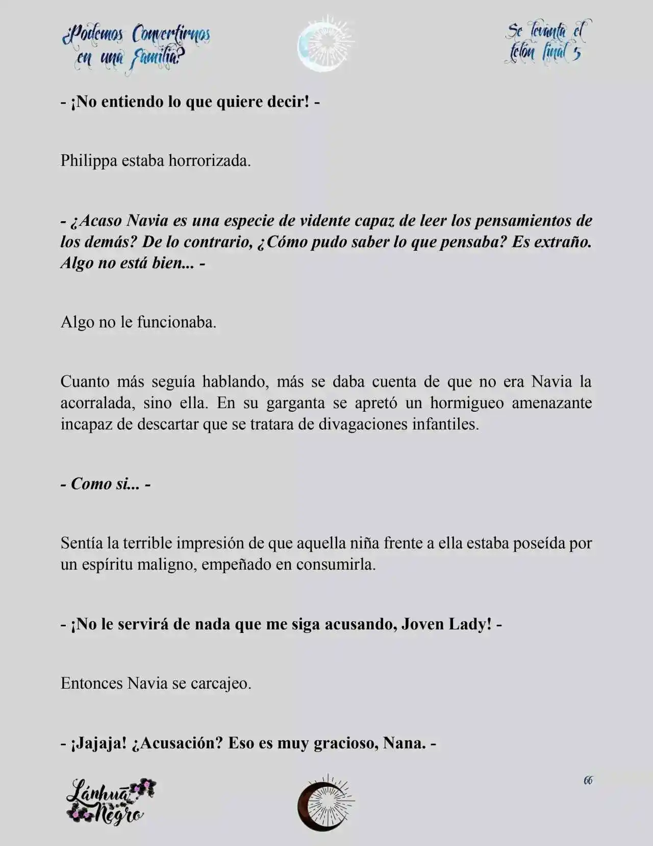 ¿Podemos Convertirnos En Una Familia? (Novela) - Capítulo 5 - Página 6 - LectorTMOo