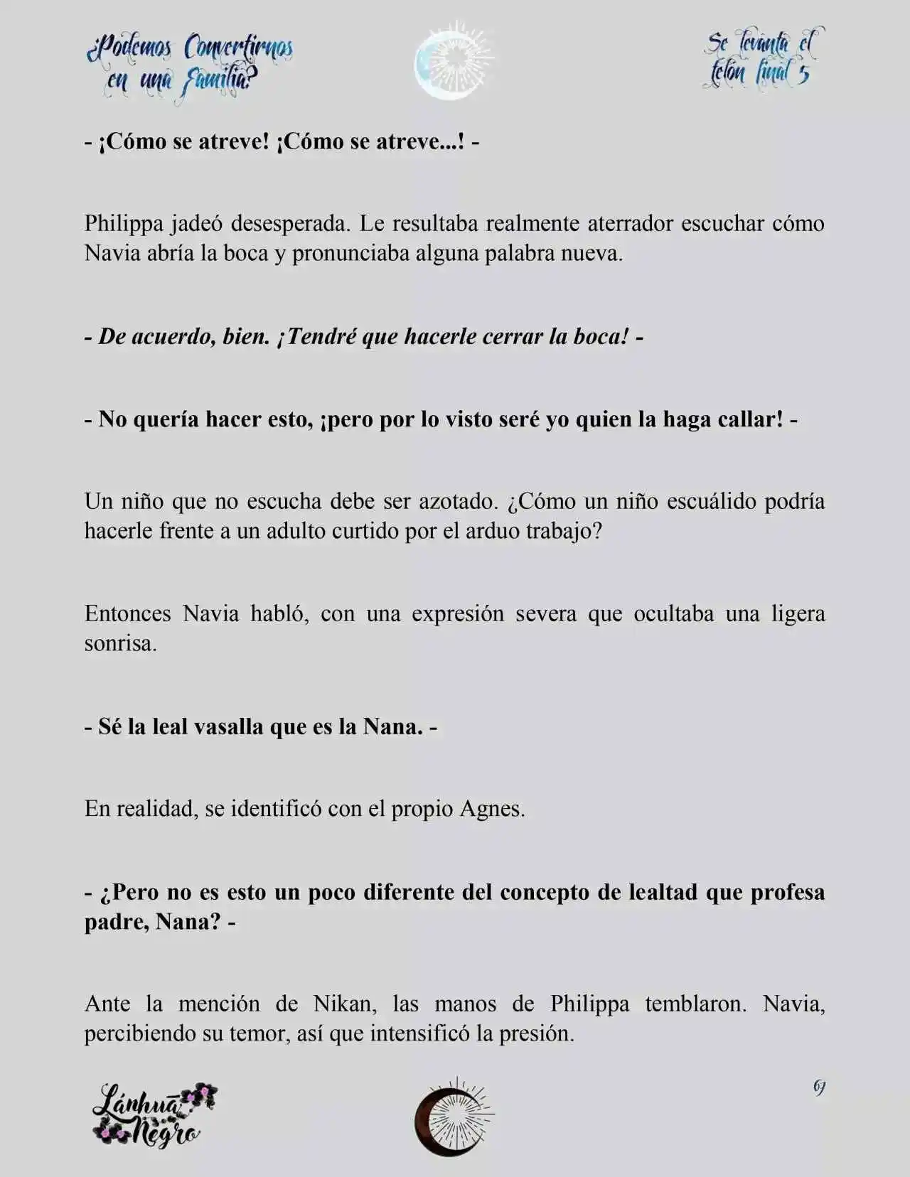 ¿Podemos Convertirnos En Una Familia? (Novela) - Capítulo 5 - Página 7 - LectorTMOo
