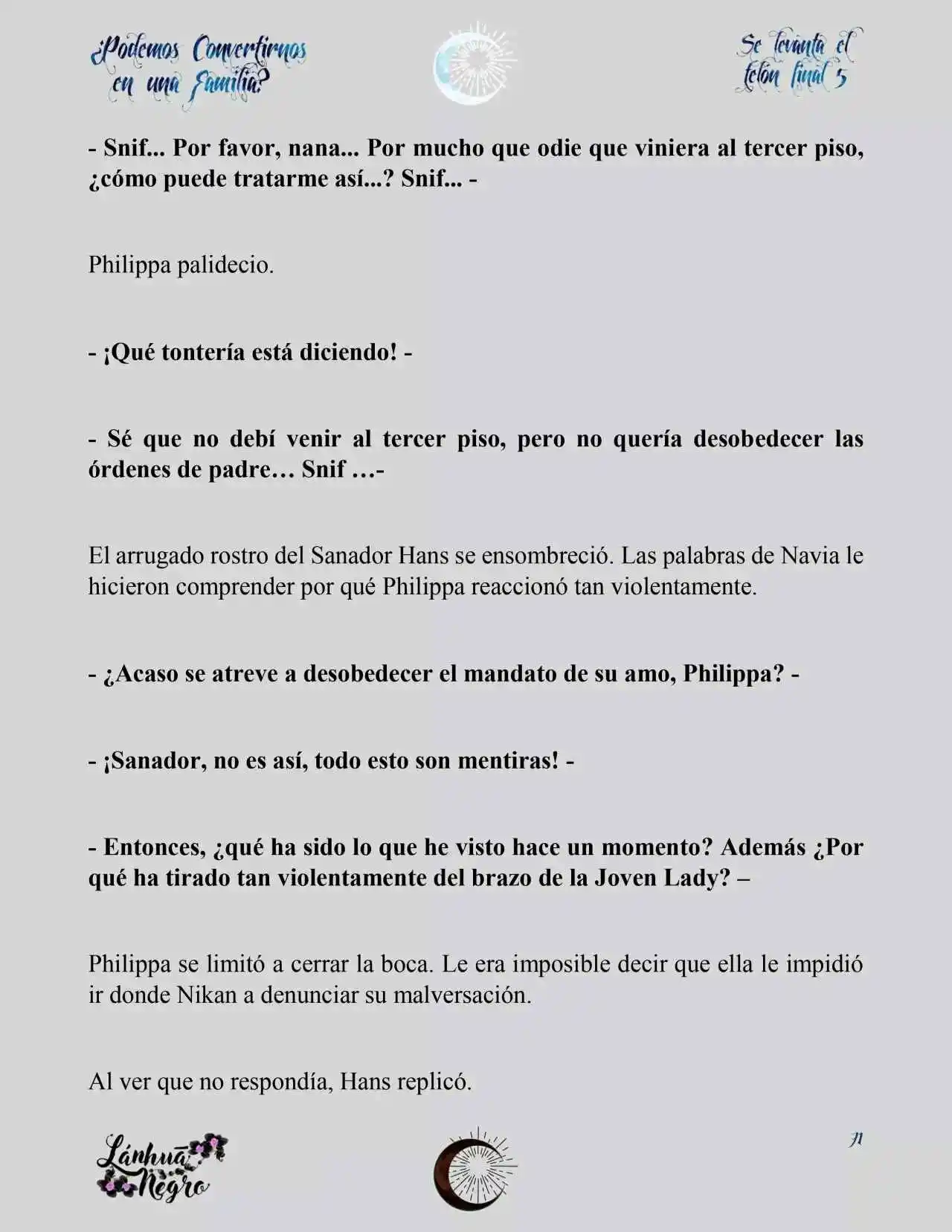 ¿Podemos Convertirnos En Una Familia? (Novela) - Capítulo 5 - Página 11 - LectorTMOo
