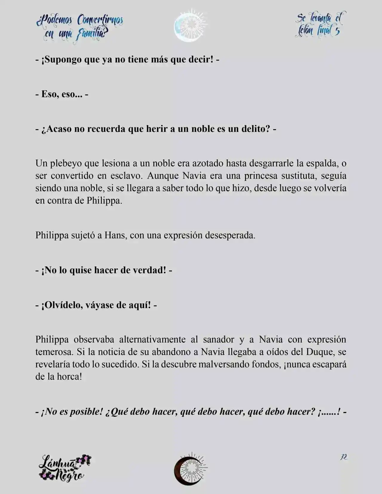 ¿Podemos Convertirnos En Una Familia? (Novela) - Capítulo 5 - Página 12 - LectorTMOo