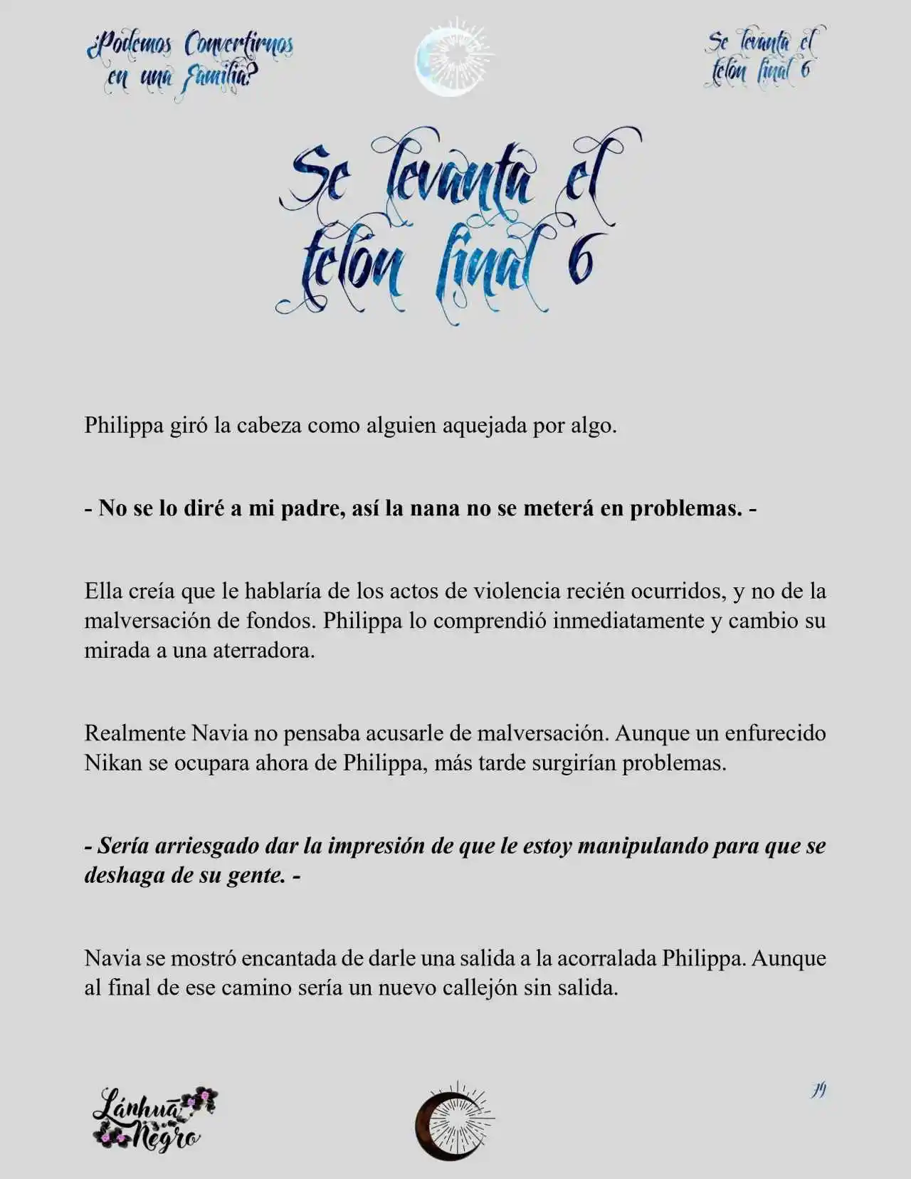 ¿Podemos Convertirnos En Una Familia? (Novela) - Capítulo 6 - Página 3 - LectorTMOo