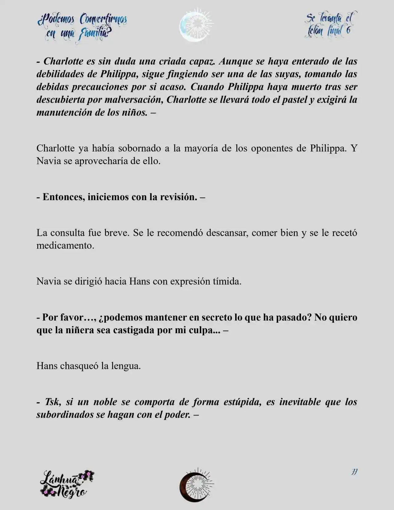 ¿Podemos Convertirnos En Una Familia? (Novela) - Capítulo 6 - Página 6 - LectorTMOo