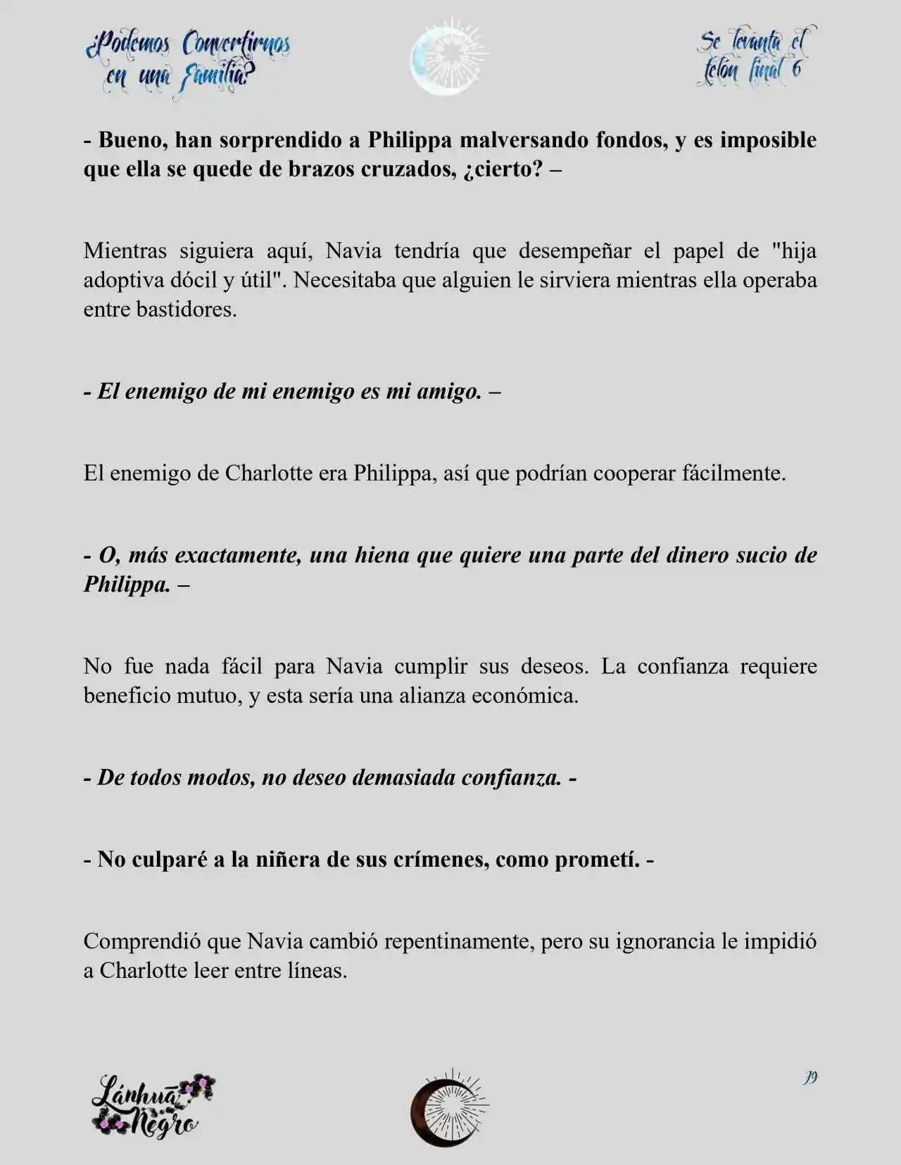 ¿Podemos Convertirnos En Una Familia? (Novela) - Capítulo 6 - Página 8 - LectorTMOo