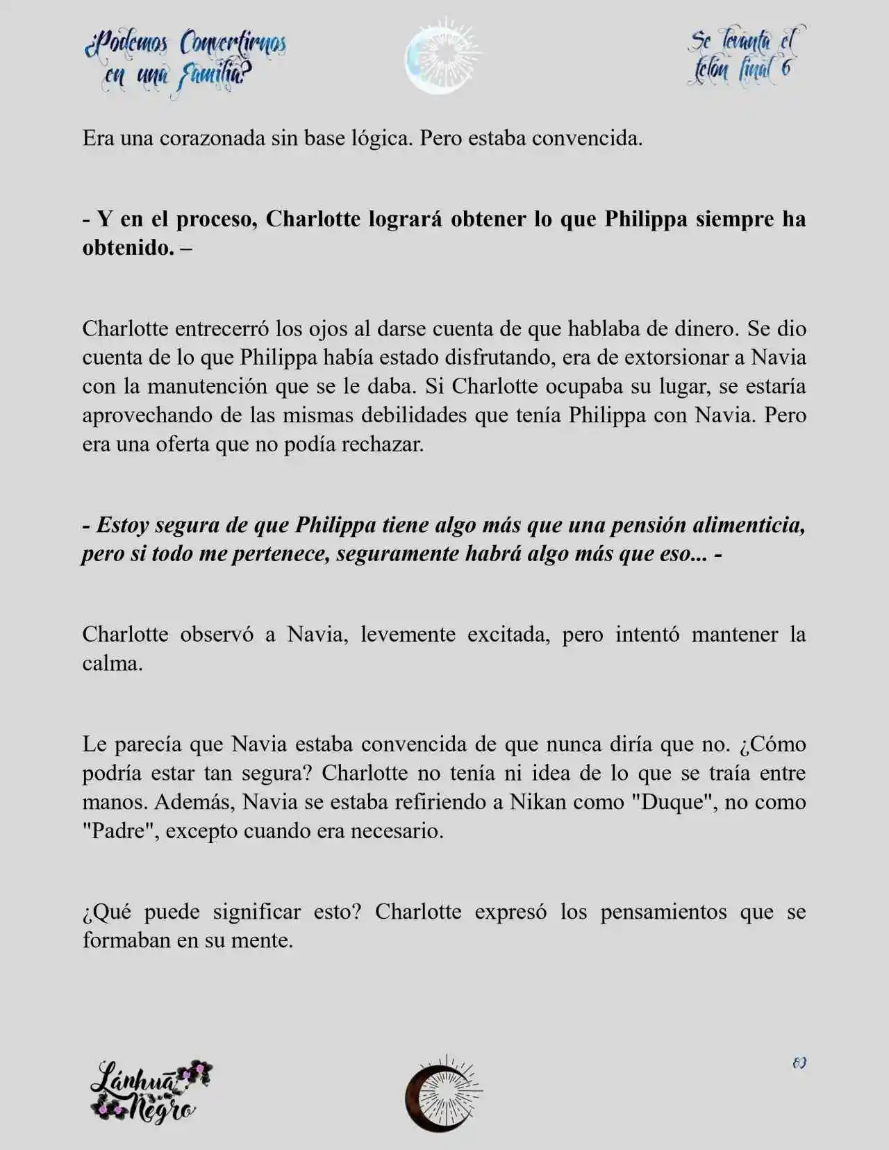 ¿Podemos Convertirnos En Una Familia? (Novela) - Capítulo 6 - Página 12 - LectorTMOo