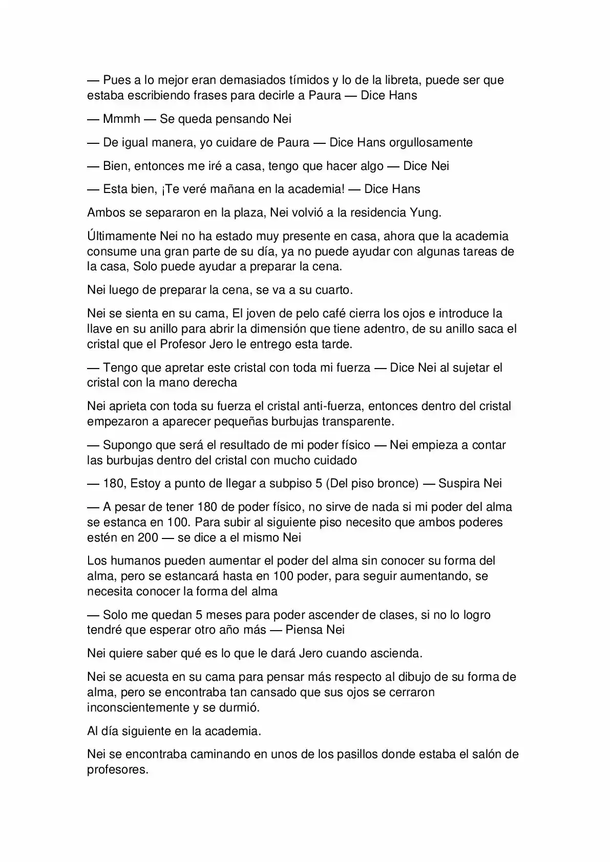 Poder Del Alma (Novela) - Capítulo 5 - Página 8 - LectorTMOo