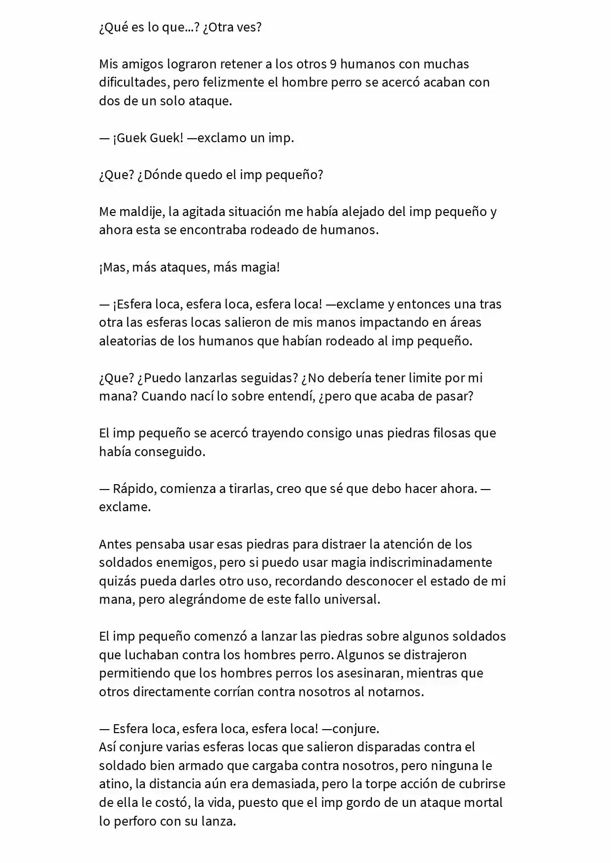 ¿Podrá Un Simple Vasallo Dominar El Mundo? Isekai | Lagrimas De Deus (Novela) - Capítulo 13 - Página 10 - LectorTMOo