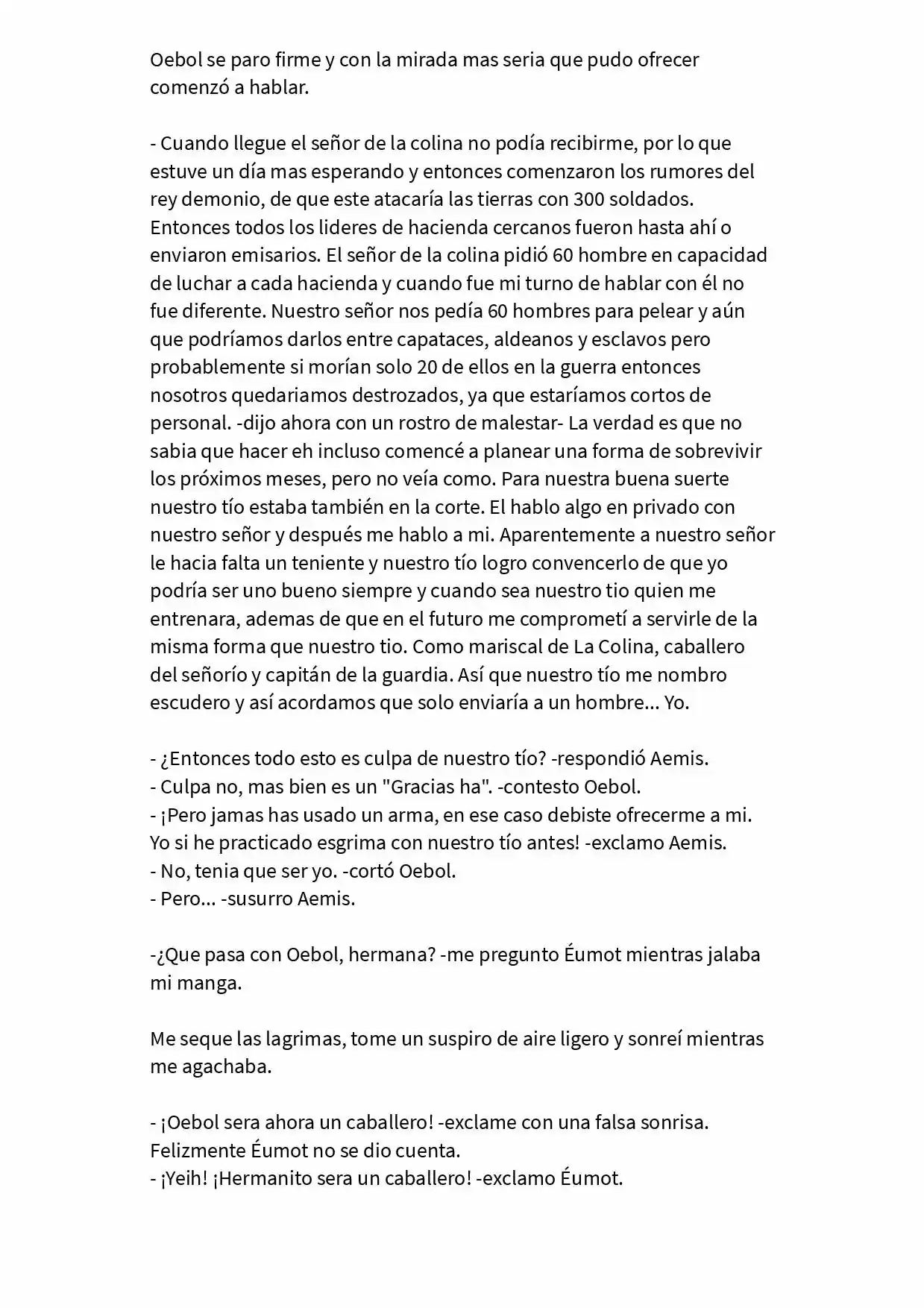 ¿Podra Un Simple Vasallo Dominar El Mundo? Isekai (Novela) - Capítulo 8 - Página 4 - LectorTMOo