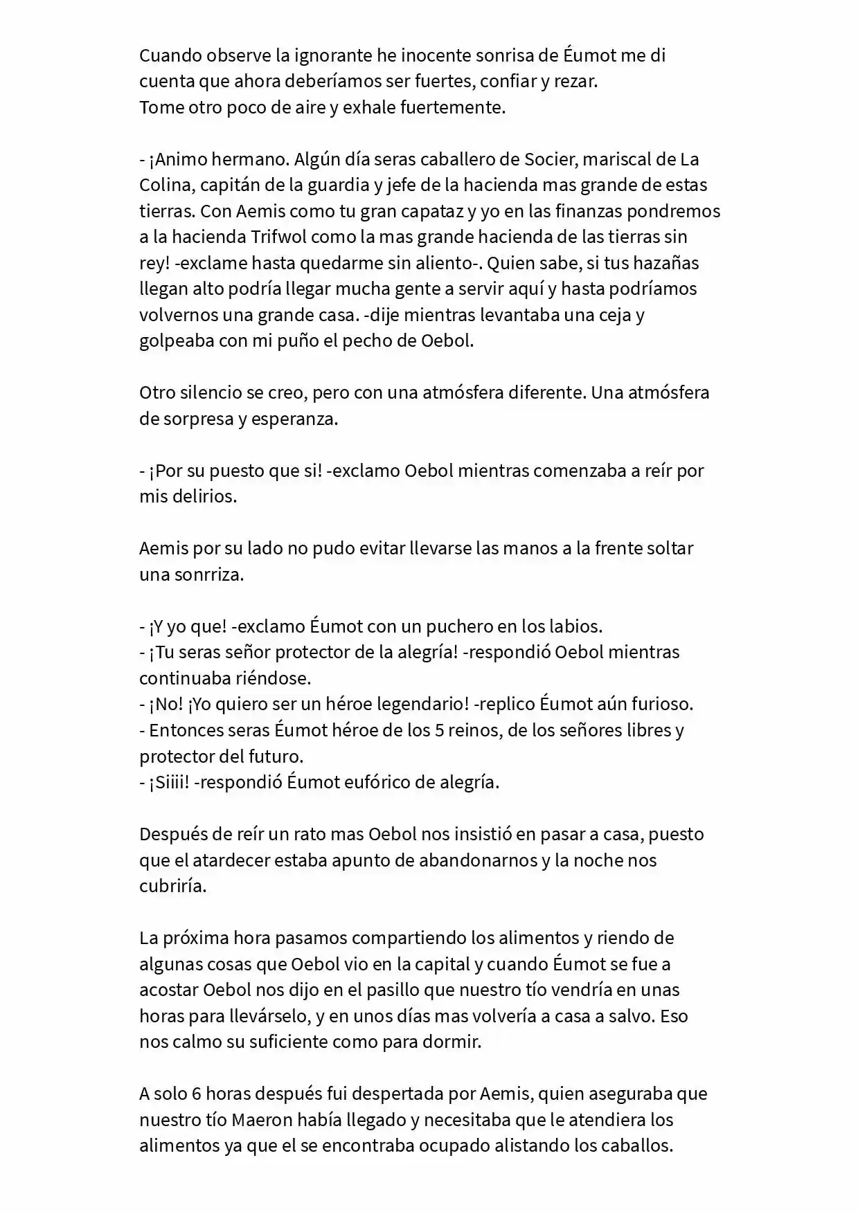 ¿Podra Un Simple Vasallo Dominar El Mundo? Isekai (Novela) - Capítulo 8 - Página 5 - LectorTMOo
