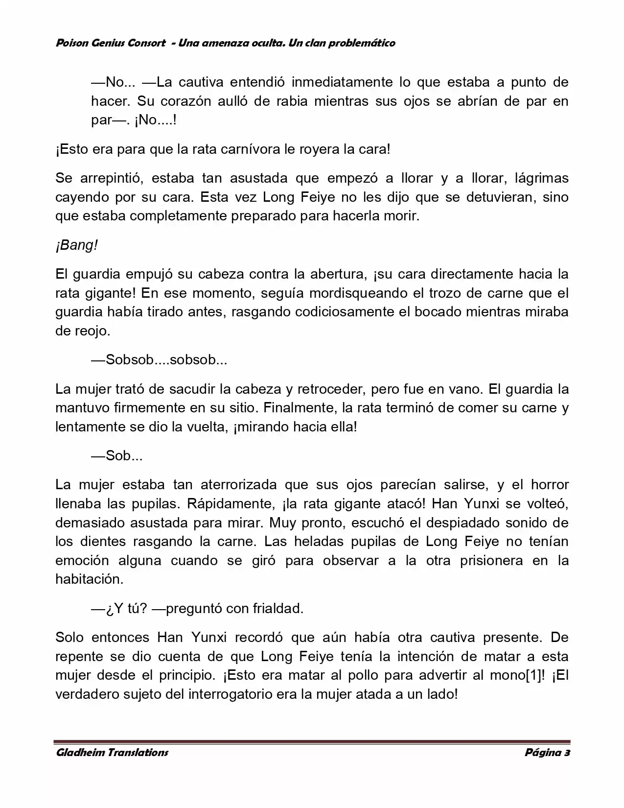 Poison Genious Consort (Novela) - Capítulo 102 - Página 3 - LectorTMOo