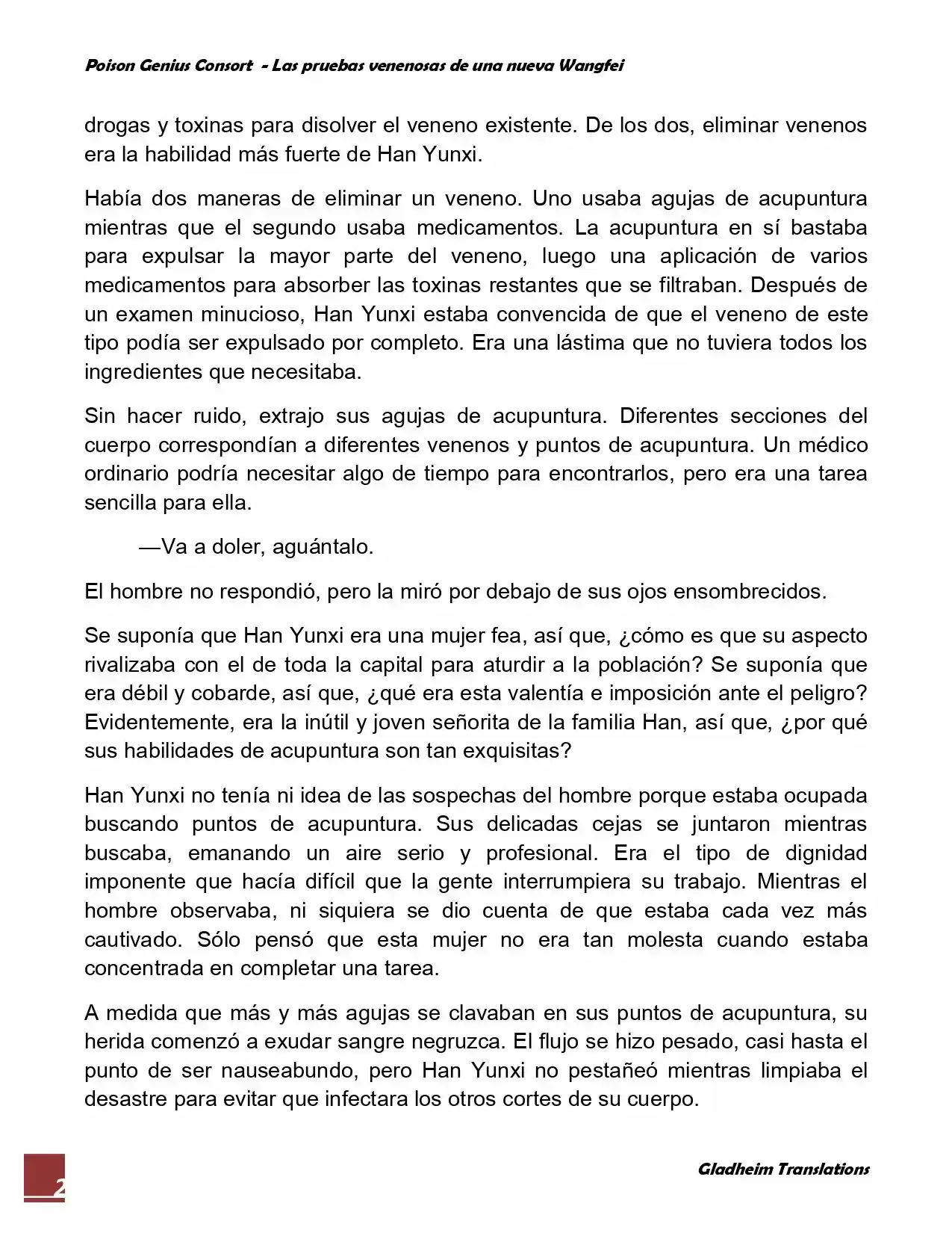 Poison Genious Consort (Novela) - Capítulo 11 - Página 2 - LectorTMOo