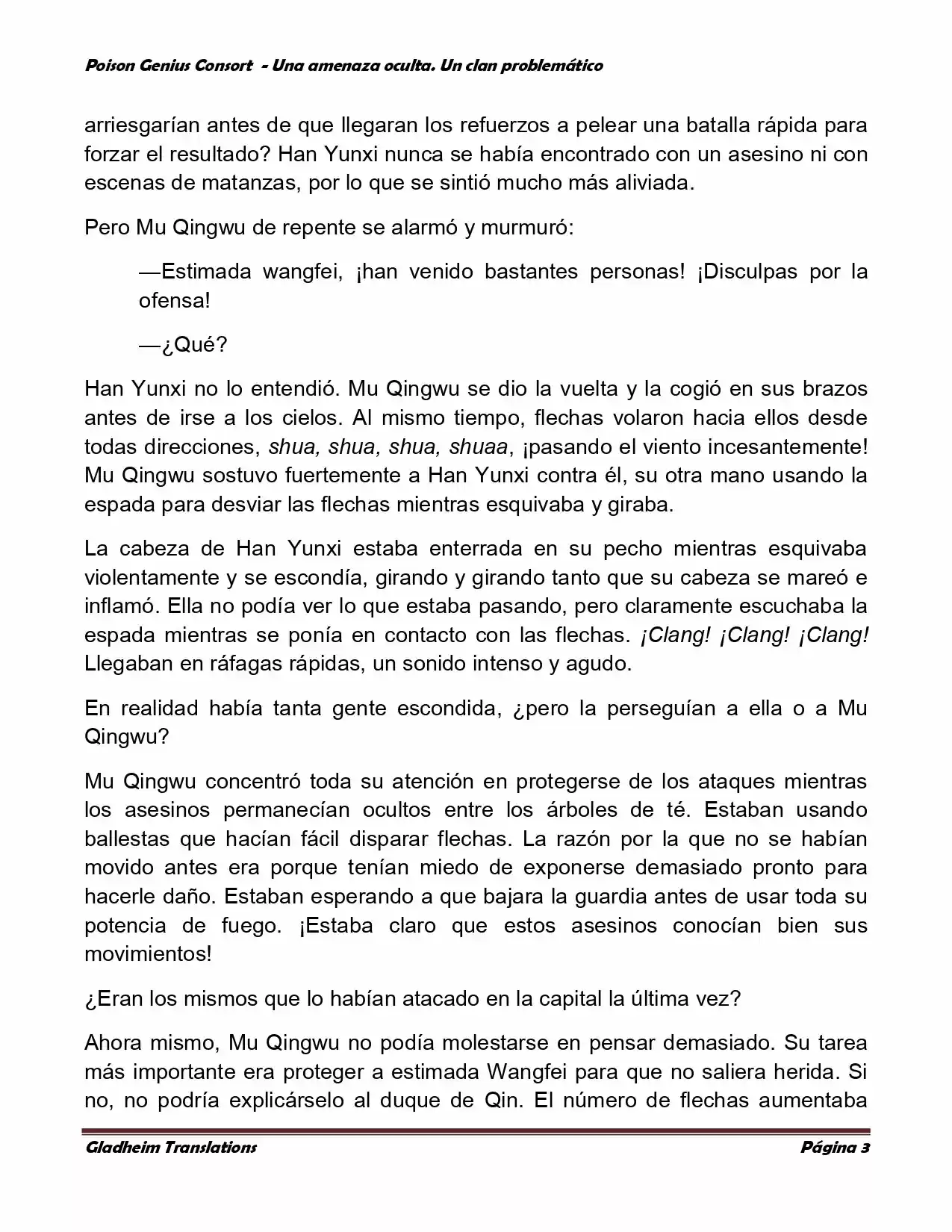 Poison Genious Consort (Novela) - Capítulo 110 - Página 3 - LectorTMOo