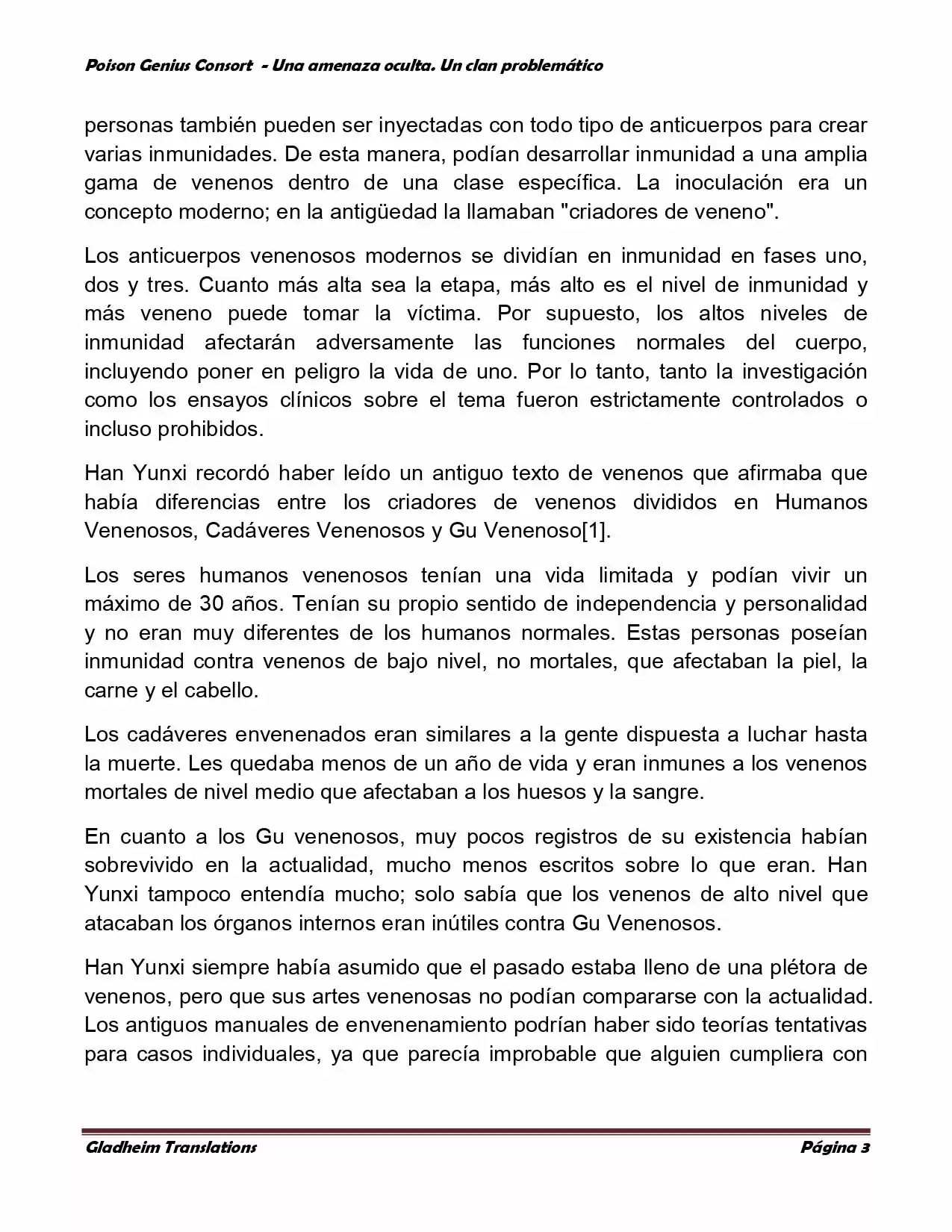 Poison Genious Consort (Novela) - Capítulo 111 - Página 3 - LectorTMOo