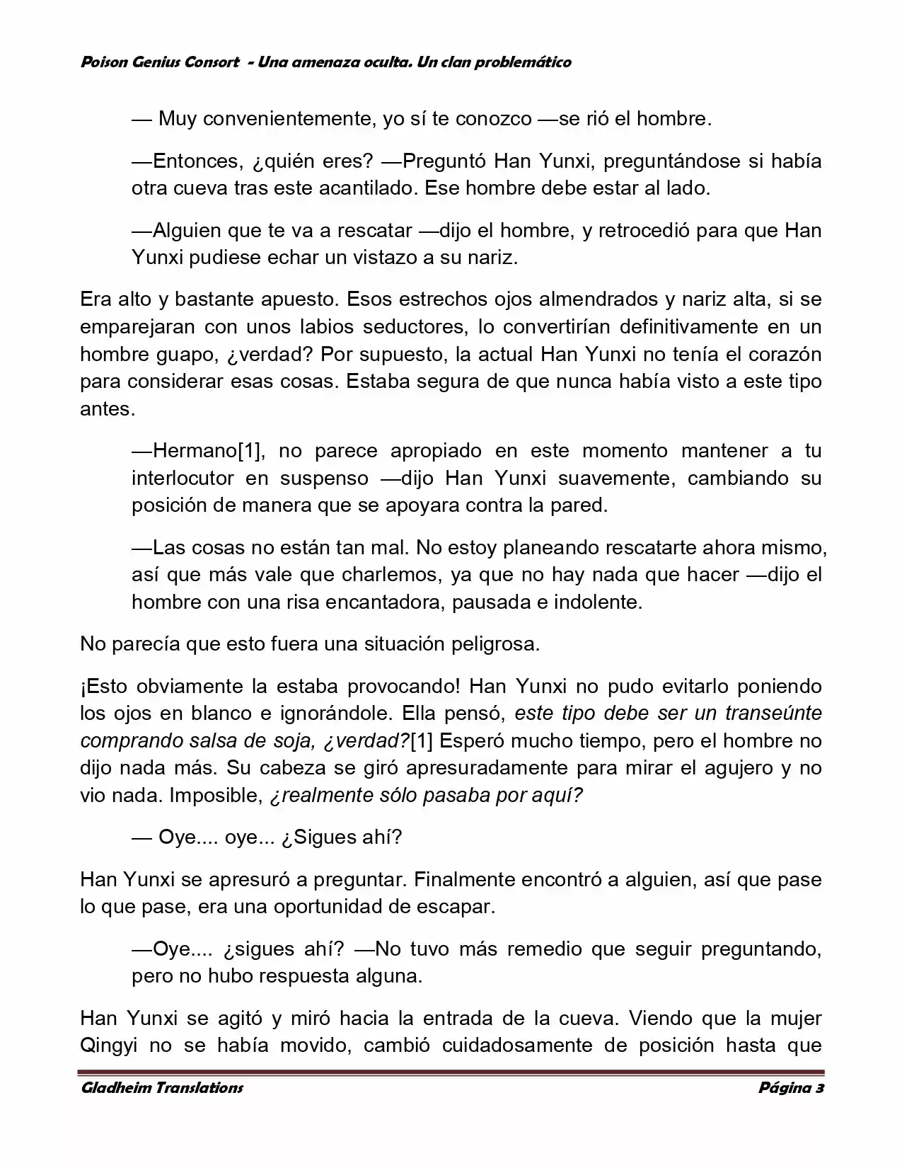 Poison Genious Consort (Novela) - Capítulo 115 - Página 3 - LectorTMOo