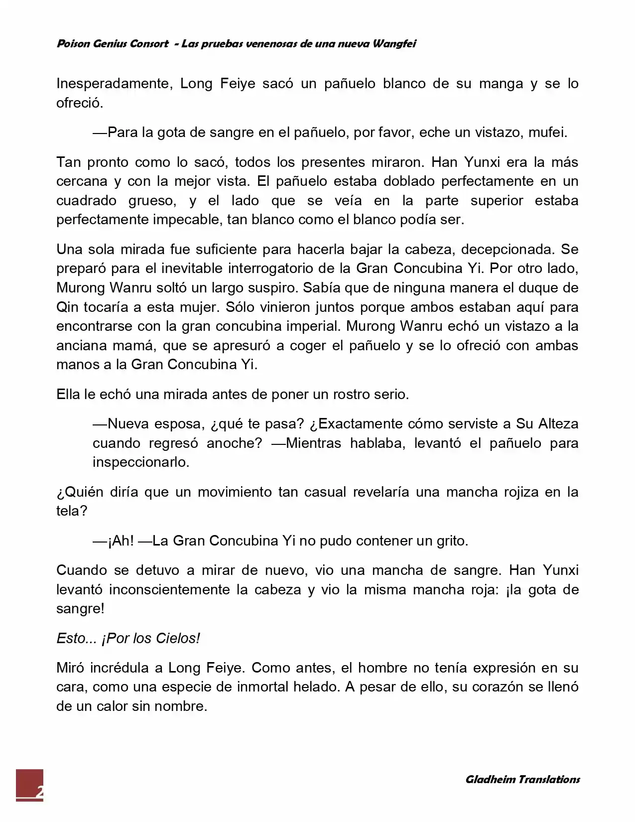 Poison Genious Consort (Novela) - Capítulo 15 - Página 2 - LectorTMOo
