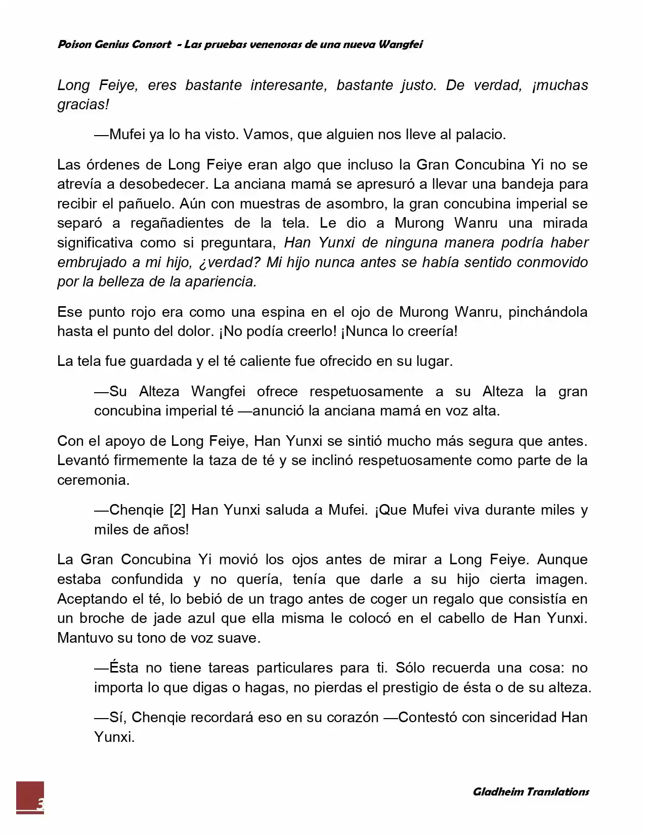 Poison Genious Consort (Novela) - Capítulo 15 - Página 3 - LectorTMOo