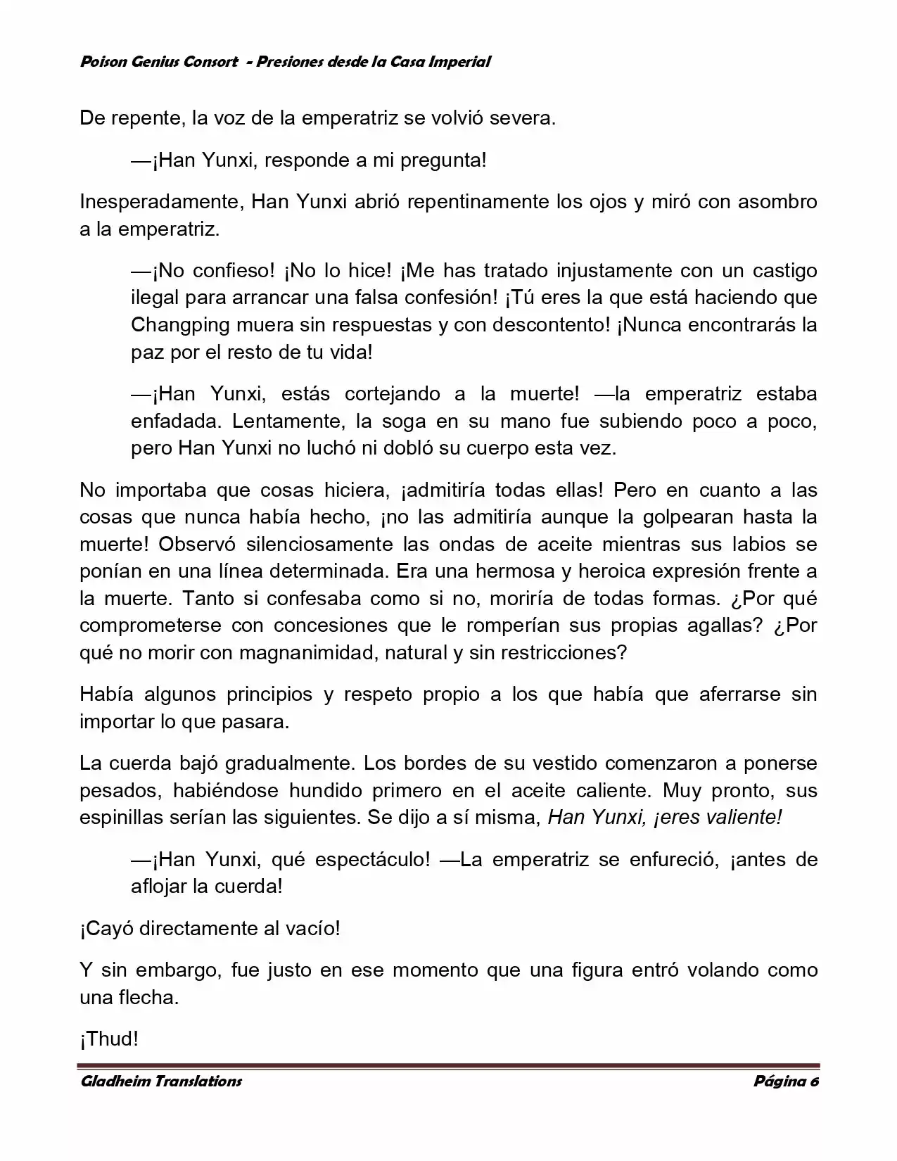 Poison Genious Consort (Novela) - Capítulo 165 - Página 6 - LectorTMOo