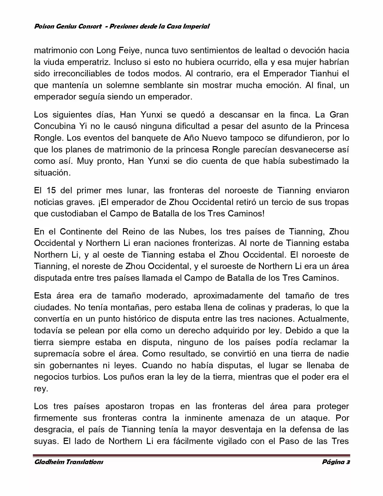 Poison Genious Consort (Novela) - Capítulo 170 - Página 3 - LectorTMOo