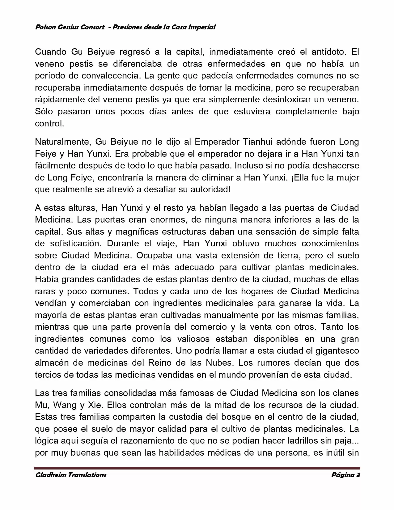 Poison Genious Consort (Novela) - Capítulo 178 - Página 3 - LectorTMOo