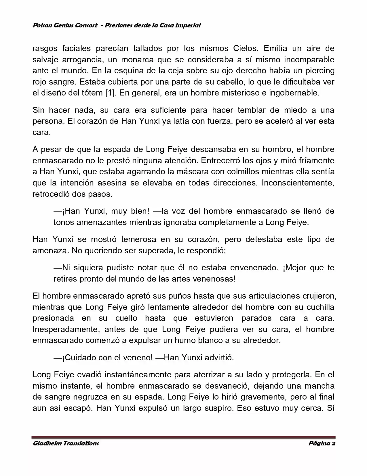 Poison Genious Consort (Novela) - Capítulo 181 - Página 2 - LectorTMOo