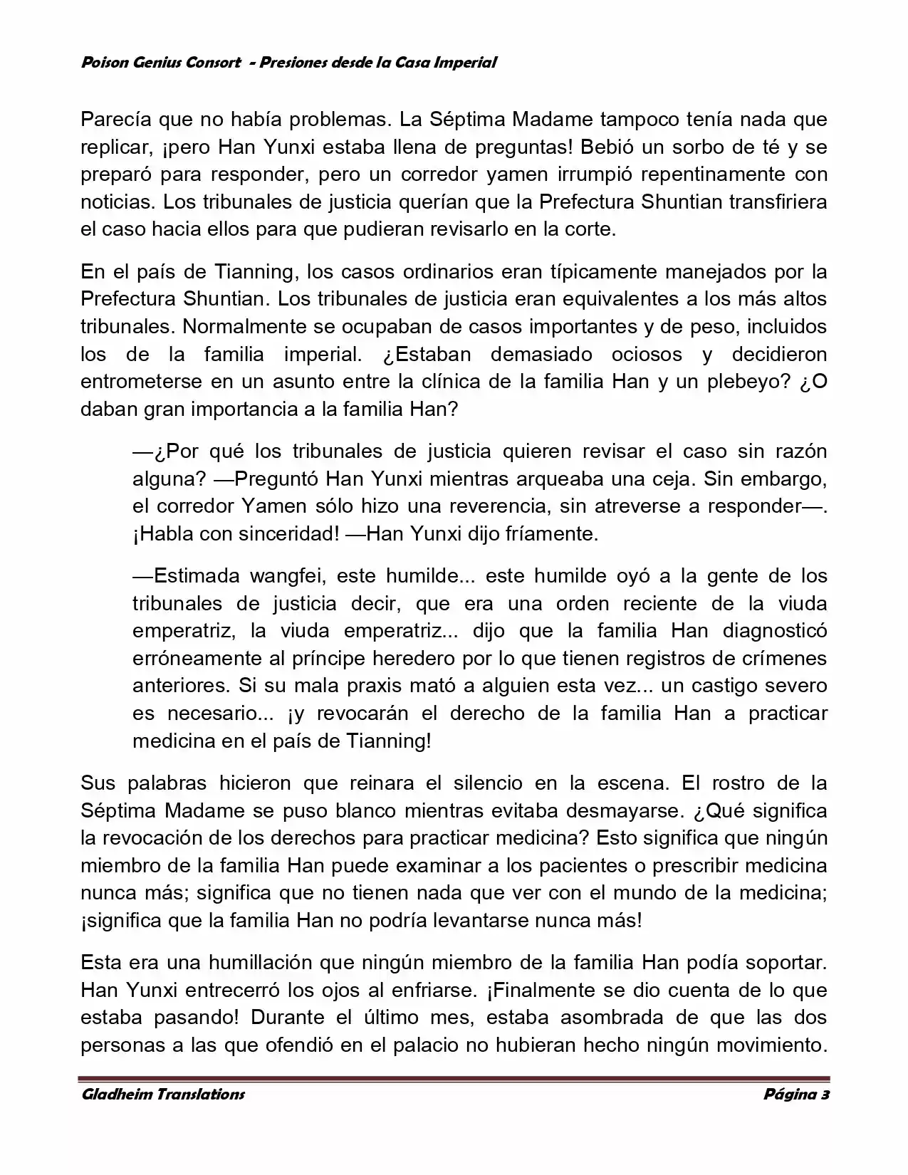 Poison Genious Consort (Novela) - Capítulo 185 - Página 3 - LectorTMOo