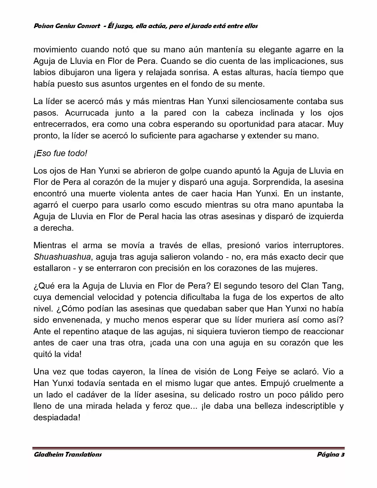 Poison Genious Consort (Novela) - Capítulo 193 - Página 3 - LectorTMOo