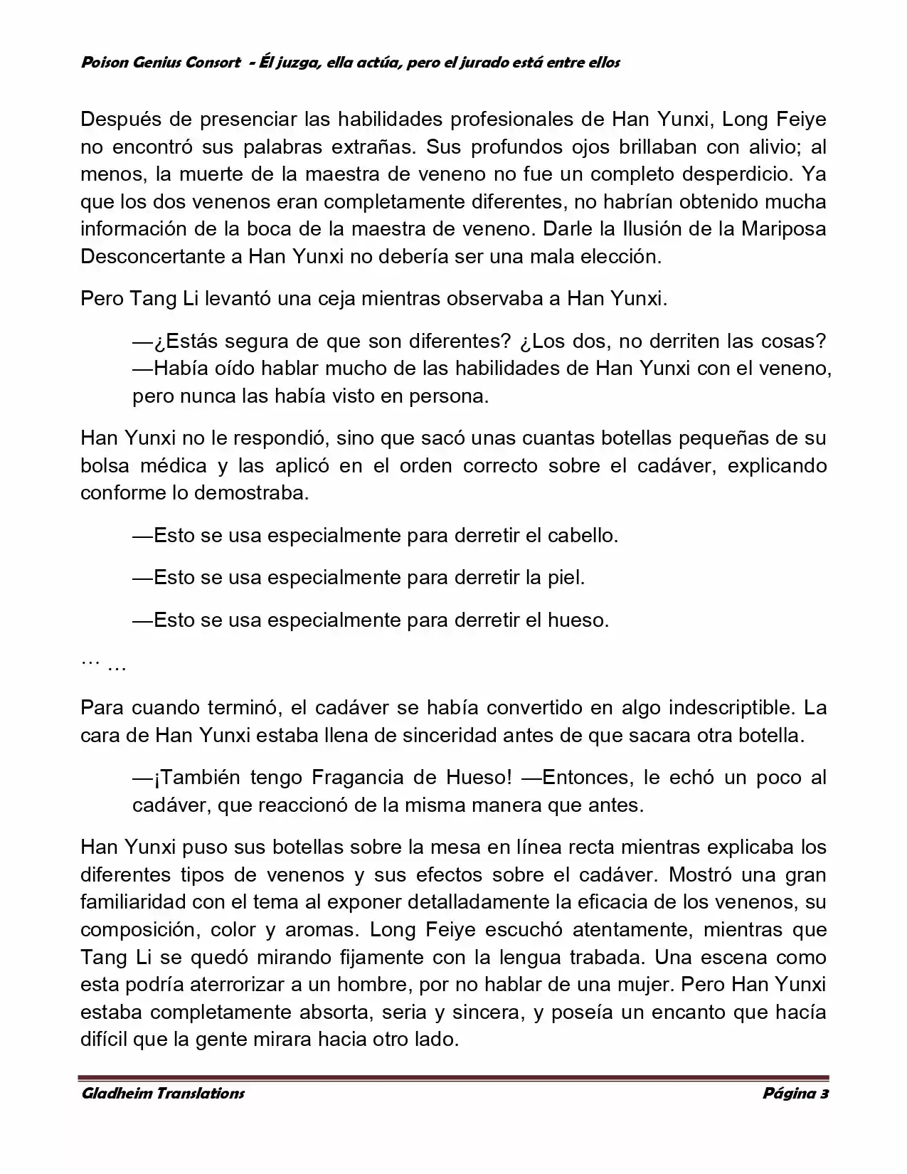 Poison Genious Consort (Novela) - Capítulo 194 - Página 3 - LectorTMOo