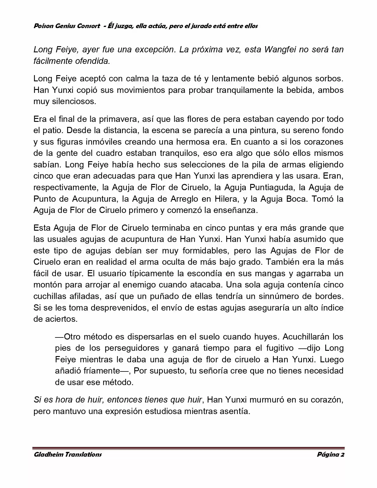Poison Genious Consort (Novela) - Capítulo 197 - Página 2 - LectorTMOo