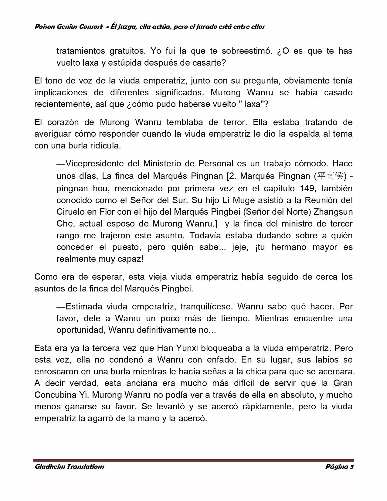 Poison Genious Consort (Novela) - Capítulo 199 - Página 3 - LectorTMOo