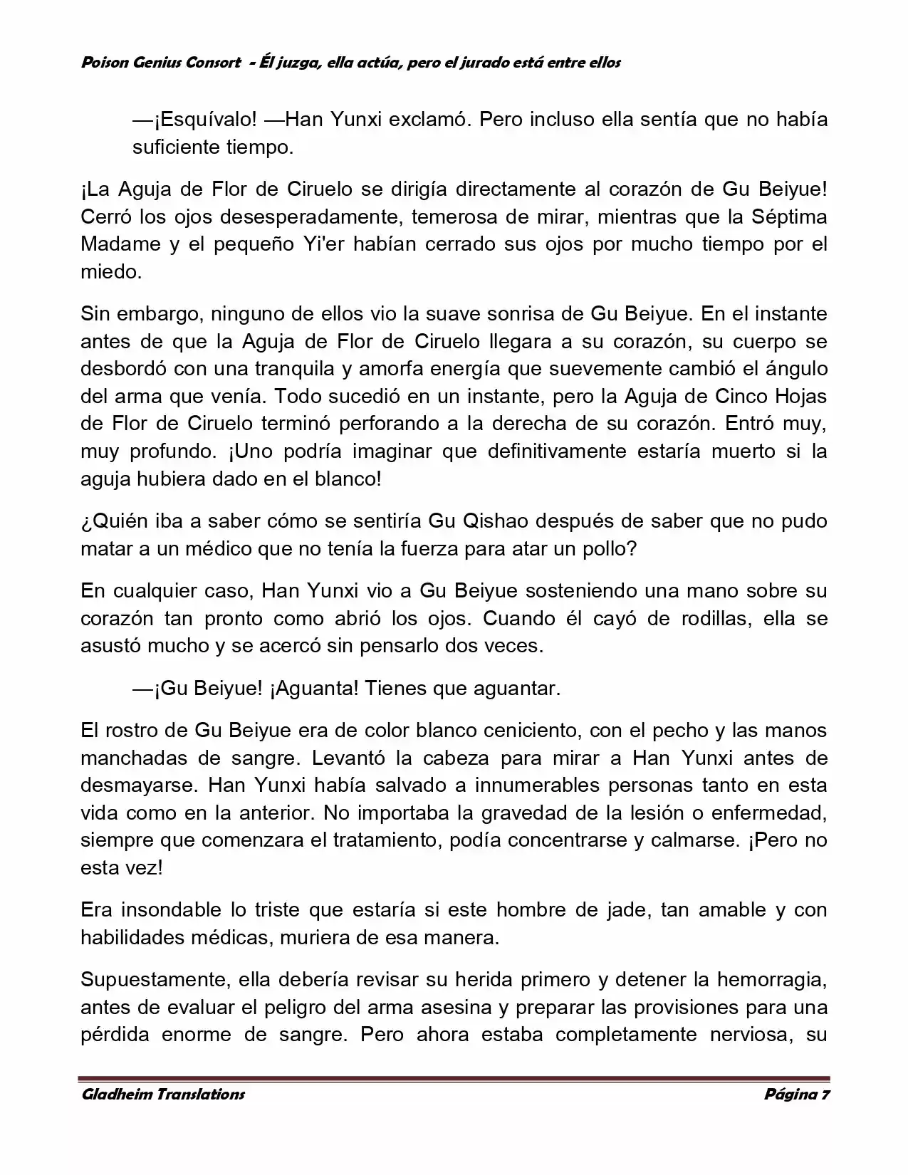 Poison Genious Consort (Novela) - Capítulo 200 - Página 7 - LectorTMOo