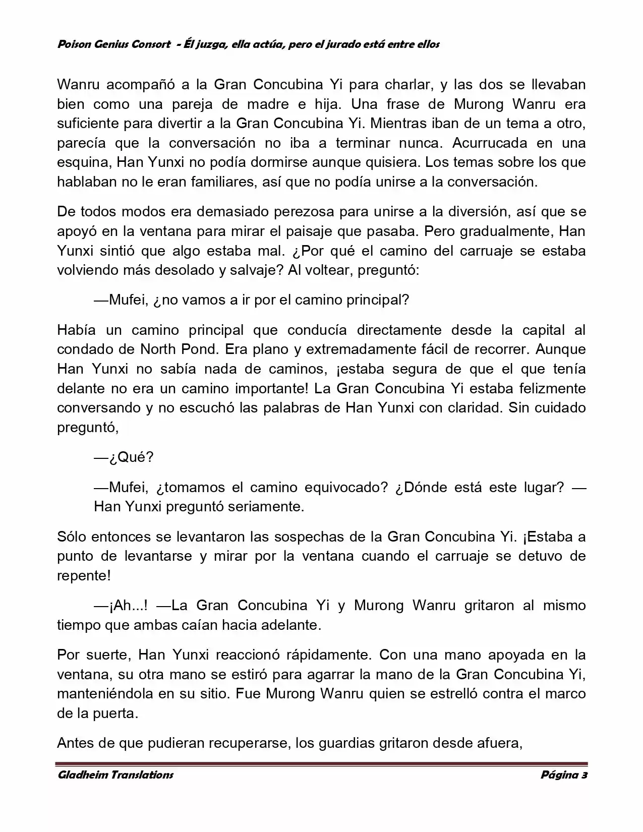 Poison Genious Consort (Novela) - Capítulo 206 - Página 3 - LectorTMOo