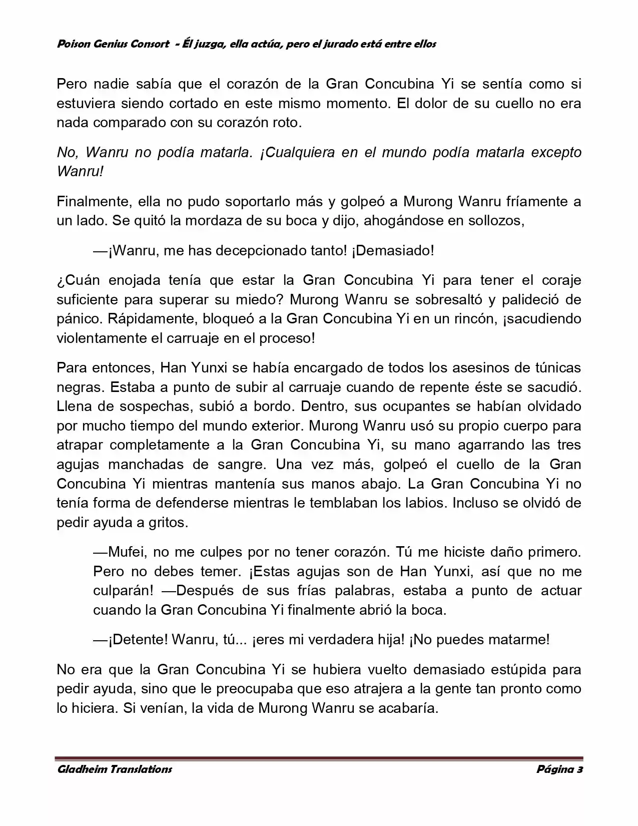 Poison Genious Consort (Novela) - Capítulo 207 - Página 3 - LectorTMOo