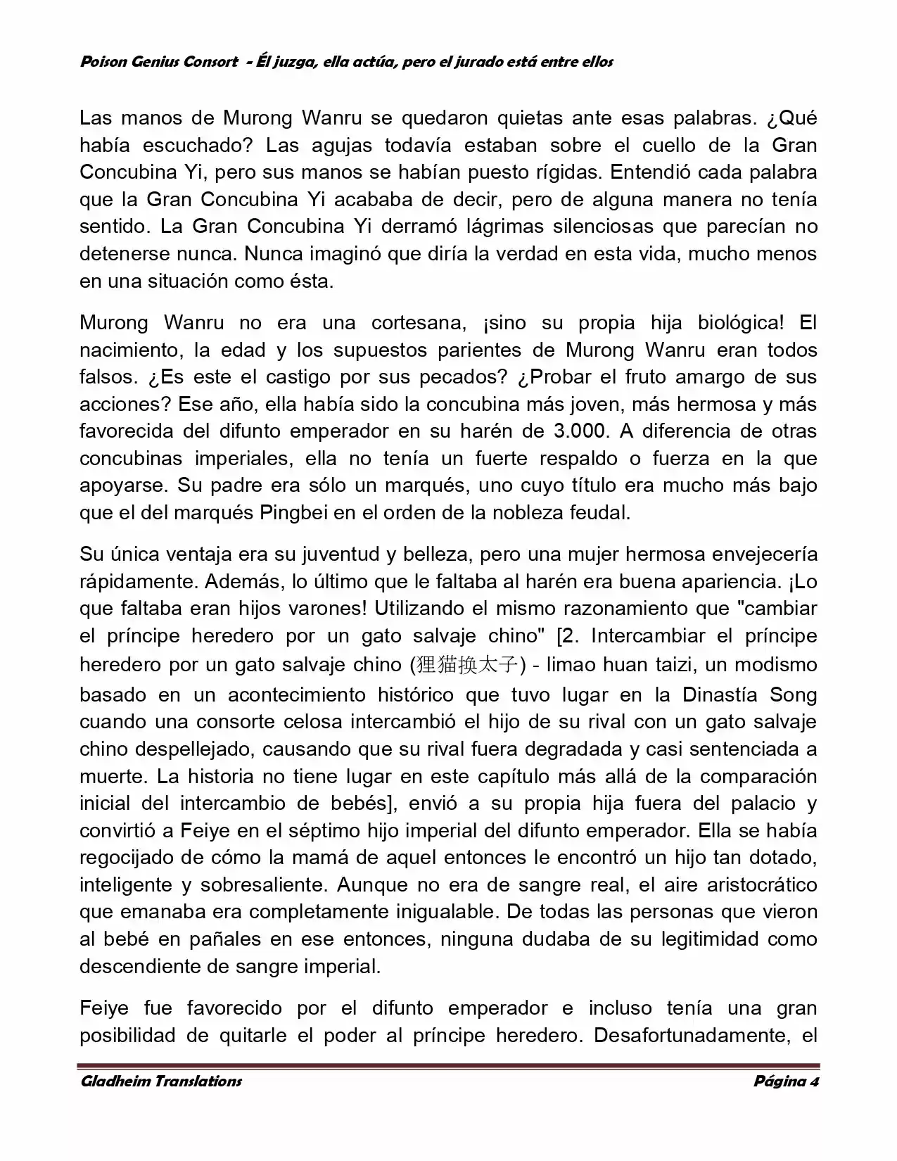 Poison Genious Consort (Novela) - Capítulo 207 - Página 4 - LectorTMOo